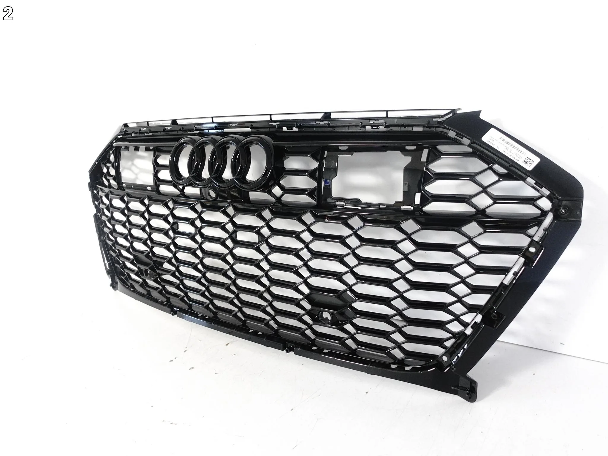 AUDI RS7 4K8 RS6 4K0 C8 20- GRILL ATRAPA KRATKA W ZDERZAK PRZÓD BLACK NIGHT 2134dc84a4b41c87b3acd9f8453b7bf2