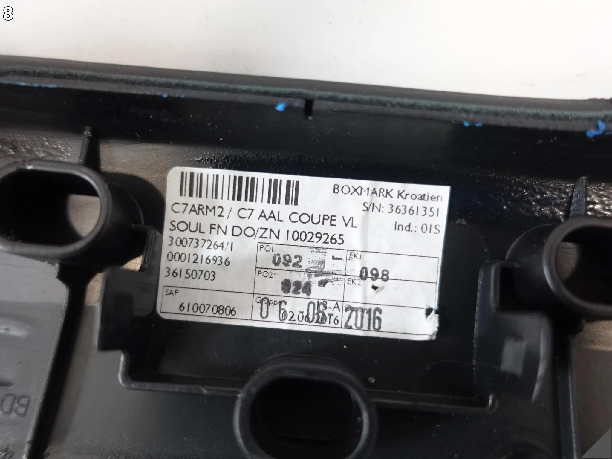 AUDI A7 S7 RS7 4G8 C7 10-18 PODŁOKIETNIK UCHWYT SKÓRA DRZWI LEWY PRZÓD SOUL 73f4ff8ce0ffe92b6914f5bb17528ae8