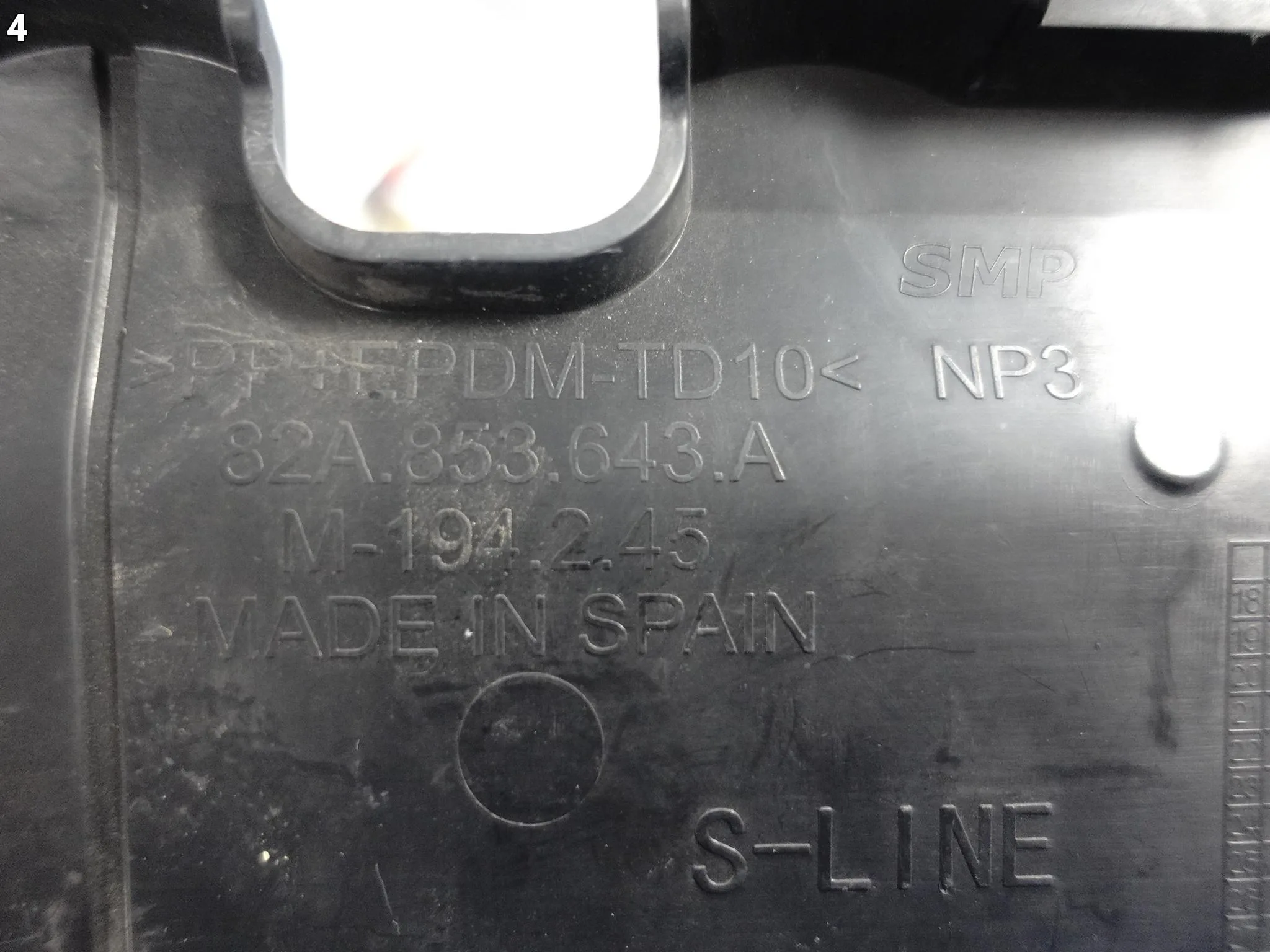 AUDI A1 II S-LINE 82A GB 18- LISTWA OSŁONA WZMOCNIENIE POD GRILL PRZÓD 9B9 266a8fcc20343a149855496da7d5a725