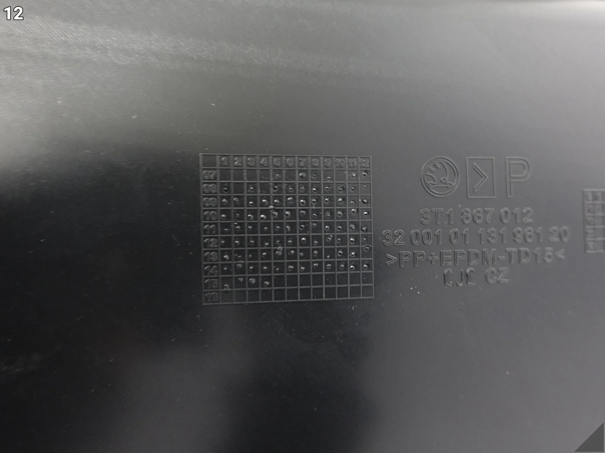 SKODA SUPERB II 2 3T0 08-15 BOCZEK TAPICERKA DRZWI PRZEDNICH PRAWYCH SKODA SUPERB II 2 3T0 08-15 BOCZEK TAPICERKA DRZWI PRZEDNICH PRAWYCH - obrazek 13