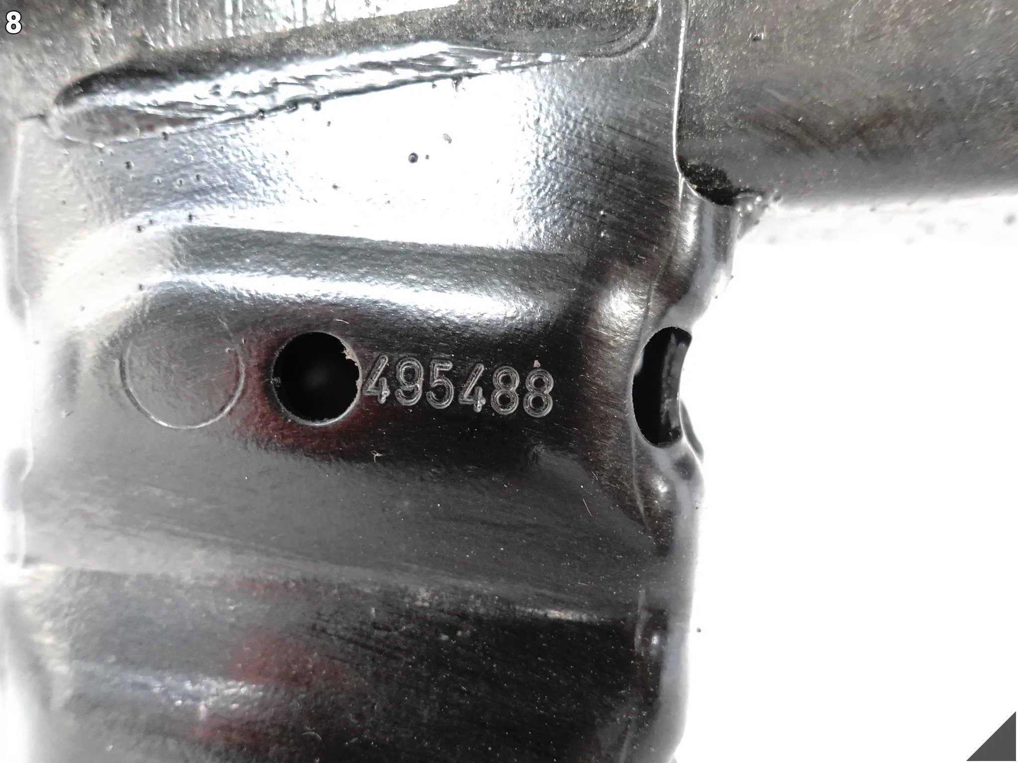 AUDI Q3 83A F3 18-25 BELKA WZMOCNIENIE WSPORNIK W ZDERZAK TYŁ + ANTENA 24KM 0e1b6a11887966d70a6f10f4b486d5df