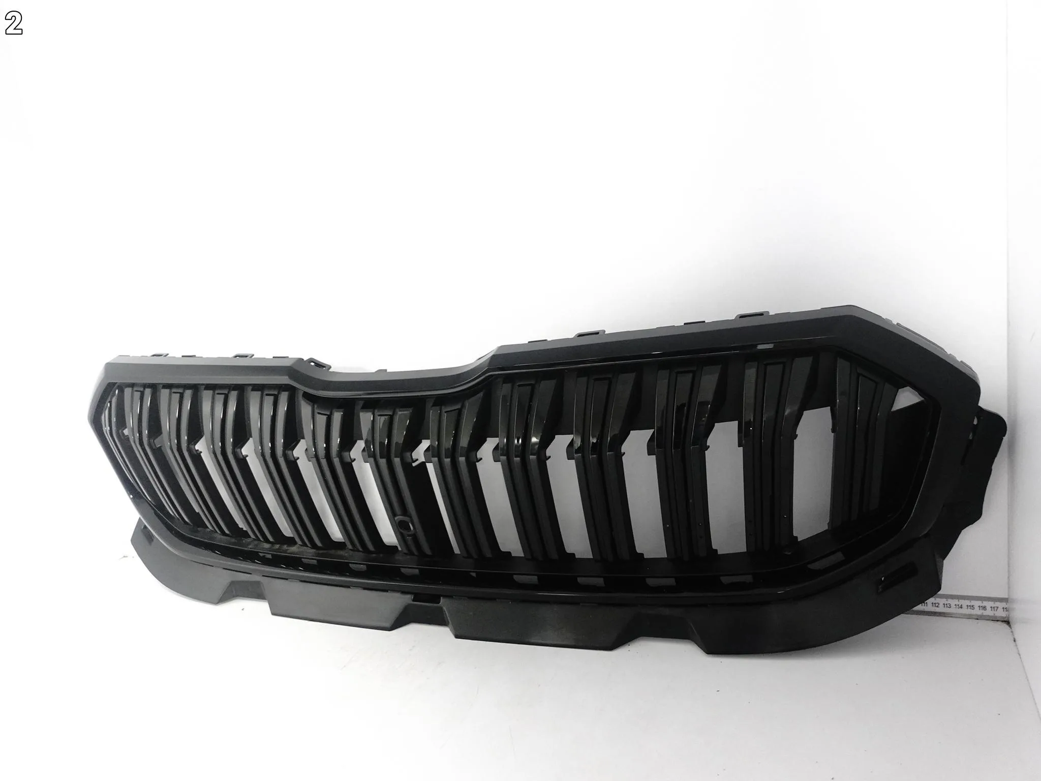 SKODA KODIAQ II 2 57H 24- GRILL ATRAPA KRATKA W ZDERZAK PRZÓD BLACK 5502ea33d19392609974d5b88ac13320