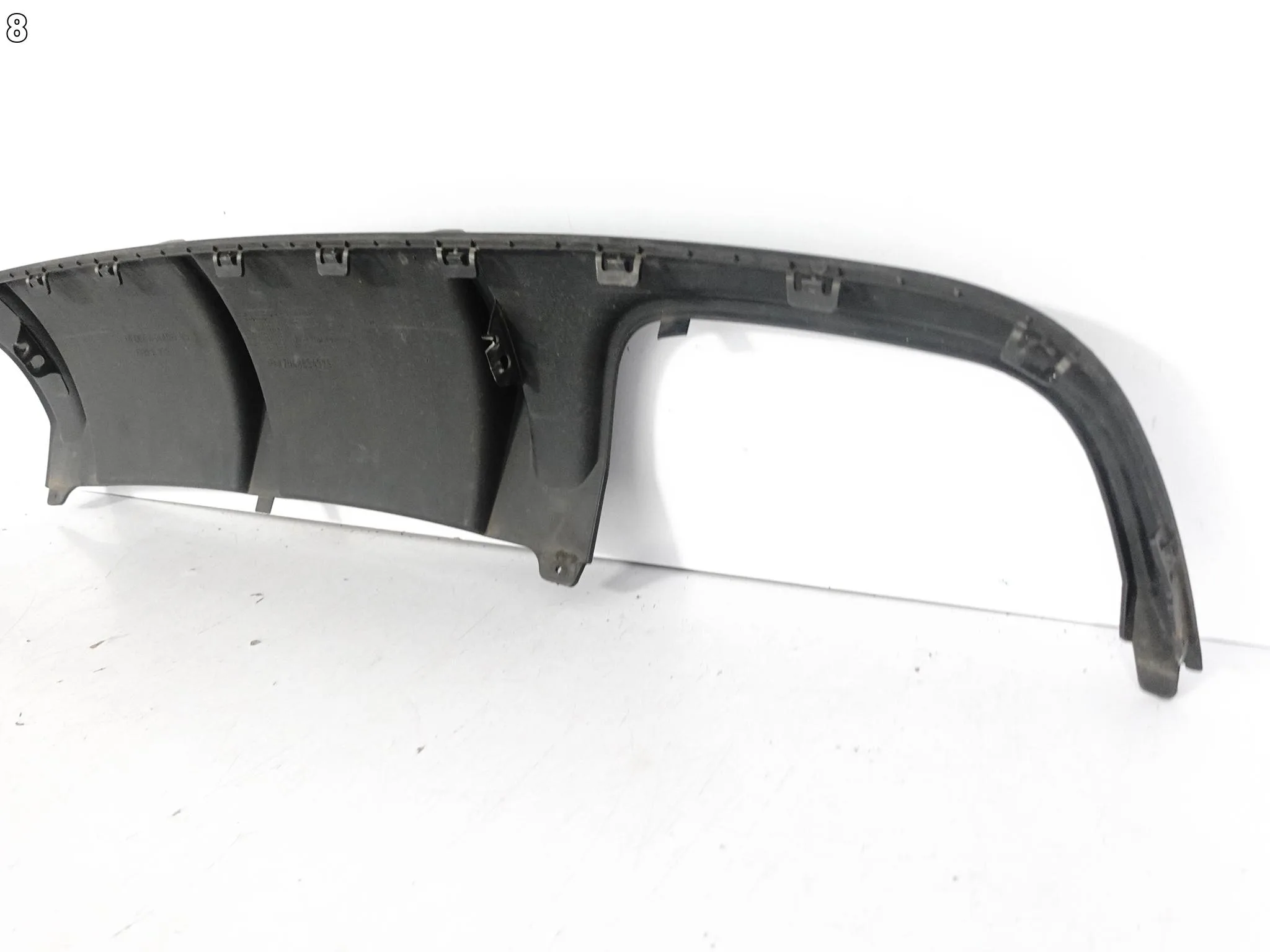 MERCEDES C-KLASA W204 C63 63 AMG SEDAN 07-11 SPOILER DYFUZOR W ZDERZAK TYŁ e9ce333a0d03de7fb24819a6ececc9cd