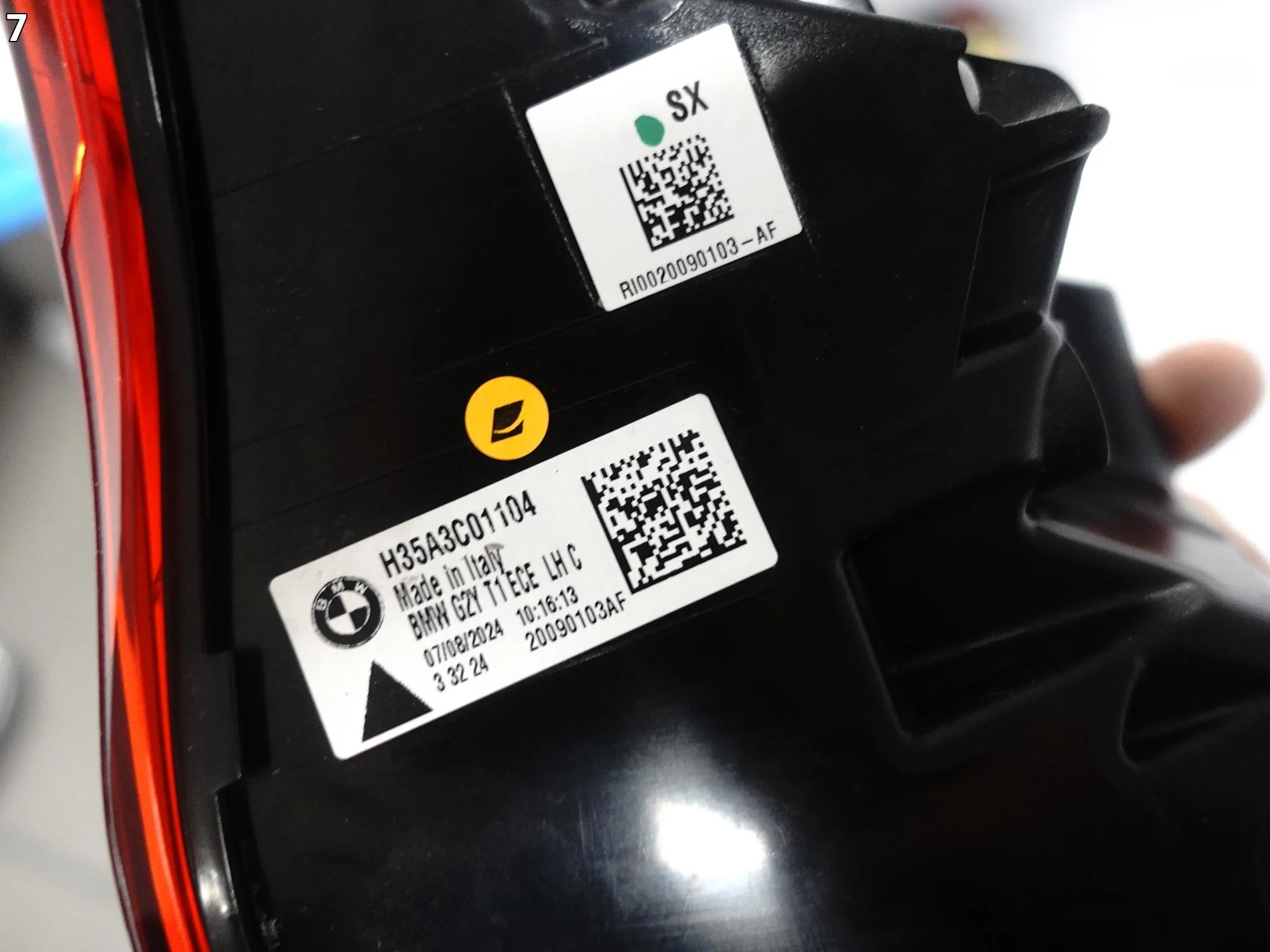 BMW 4 G22 G23 M4 G82 LCI LIFT 24- LAMPA LED LASER LEWA W BŁOTNIK TYŁ EUROPA 7b5b0e82dd8283fa995c9b2a9ed08ce7