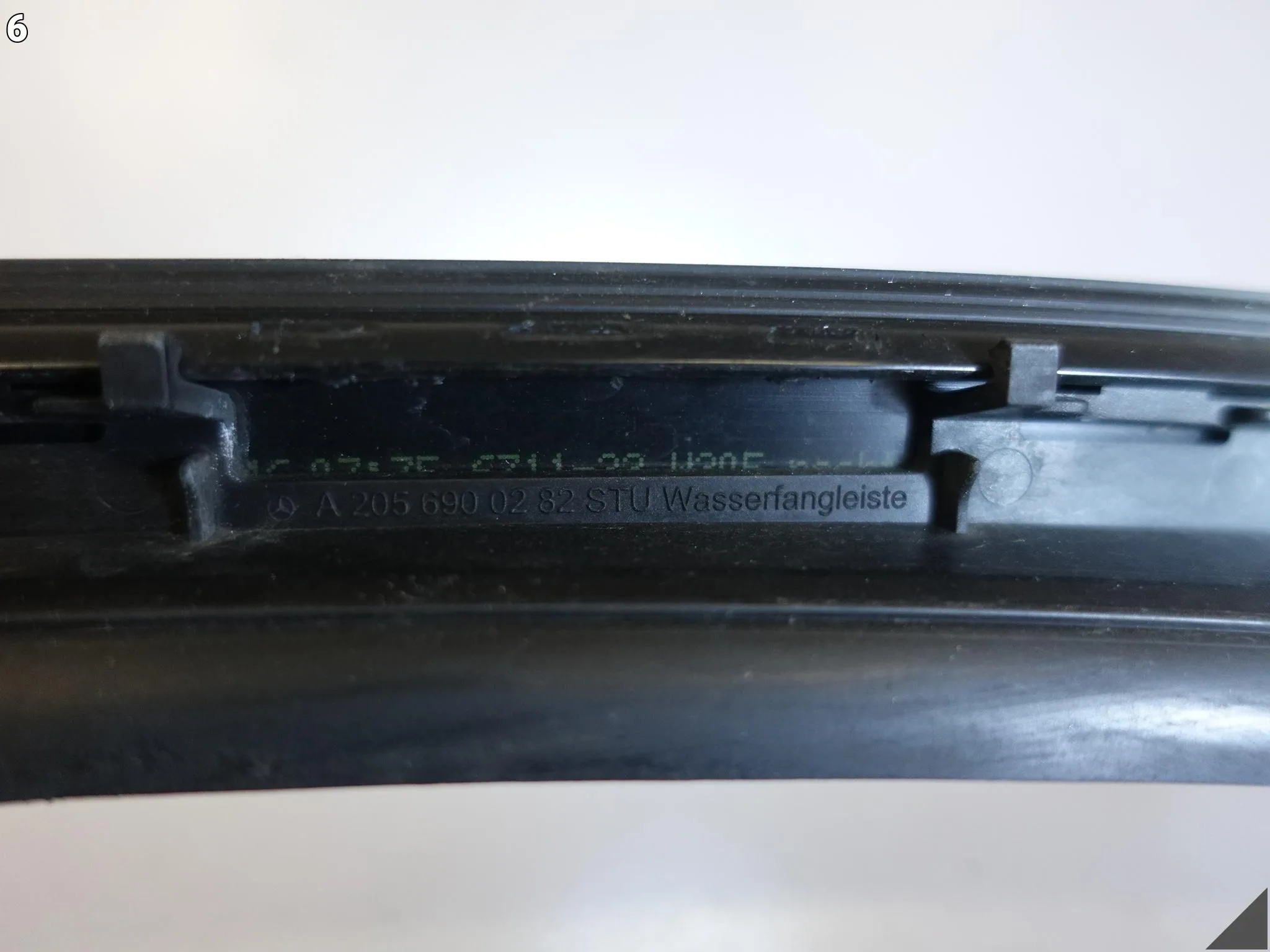 MERCEDES C-KLASA W205 SEDAN 14-20 LIFT LISTWA OWIEWKA OSŁONA DACHOWA PRAWA 75f242e9b5980e80d0e58e343435ff45