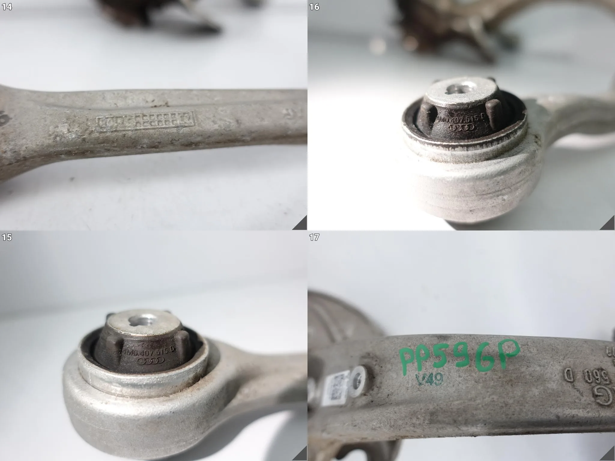 AUDI A6 S6 4K0 A7 S7 4K8 C8 ZAWIESZENIE ZWROTNICA WAHACZE PRAWA PRZÓD e8fcaa571596fc6a4ca35374e204ea55