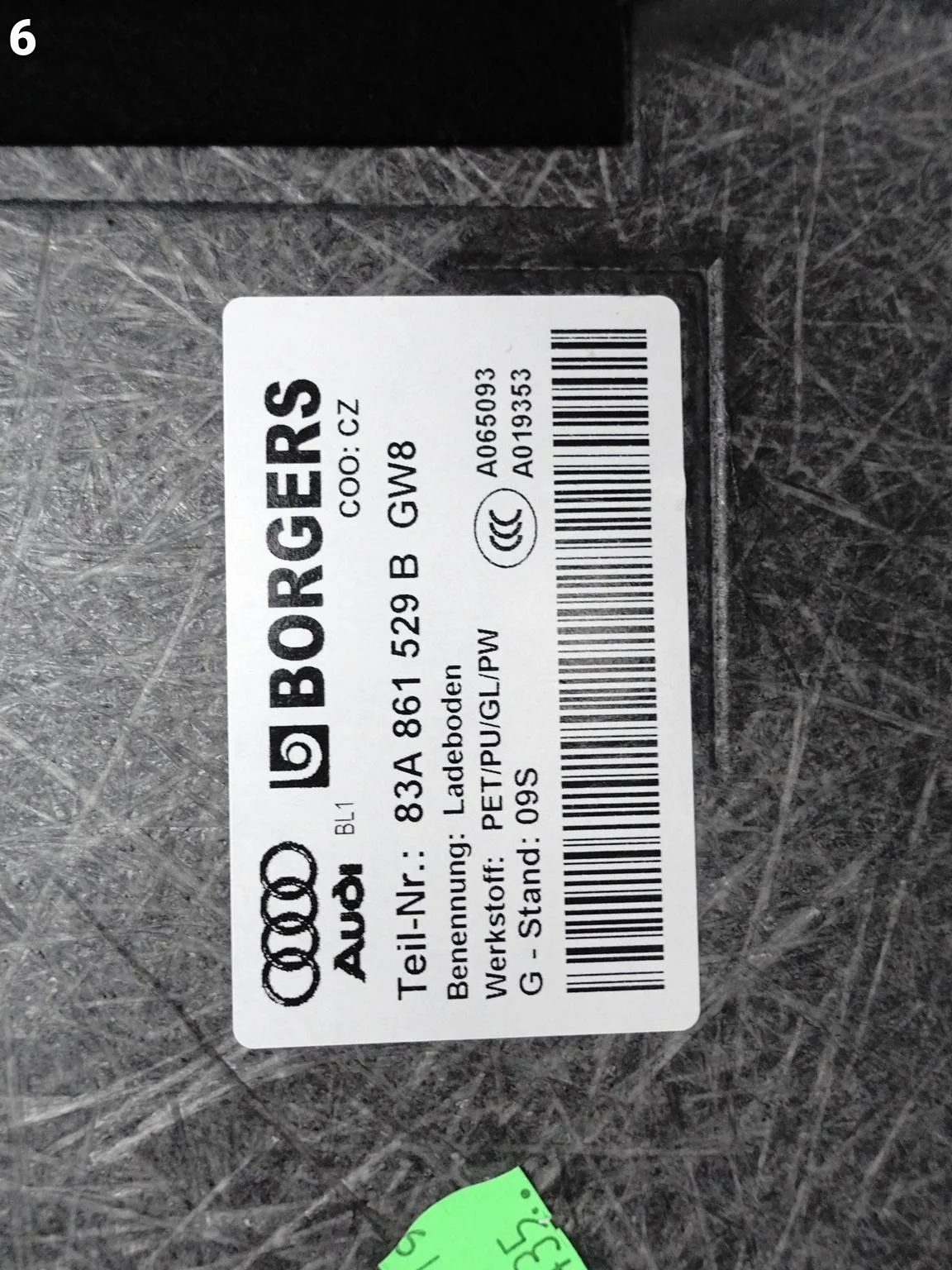 AUDI Q3 83A F3 18-25 WYKŁADZINA PODŁOGA BAGAŻNIK 83A861529B GW8 24KM 7ae22554d29a174a3f30e54e46239fc7