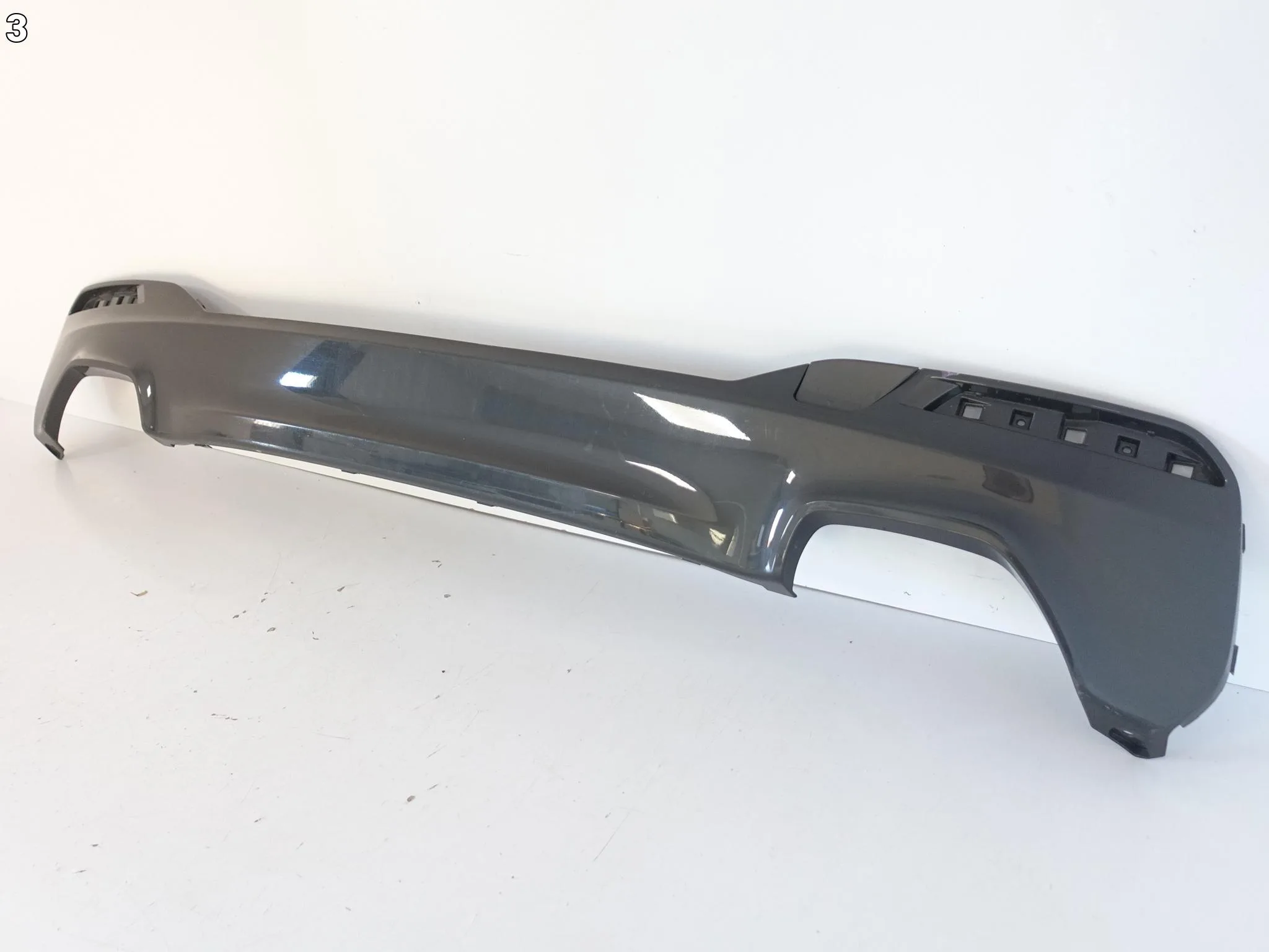 BMW 5 G30 G31 M-PAKIET MSP 17-20 SPOILER DYFUZOR W ZDERZAK TYŁ 228d98681e517b5229471184a56ec916