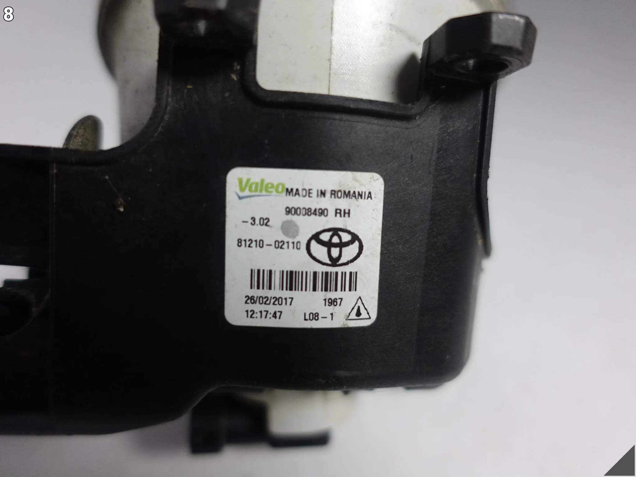 TOYOTA AVENSIS T27 VERSO YARIS III AURIS II COROLLA XI HALOGEN PRAWY PRZÓD TOYOTA AVENSIS T27 VERSO YARIS III AURIS II COROLLA XI HALOGEN PRAWY PRZÓD - obrazek 9