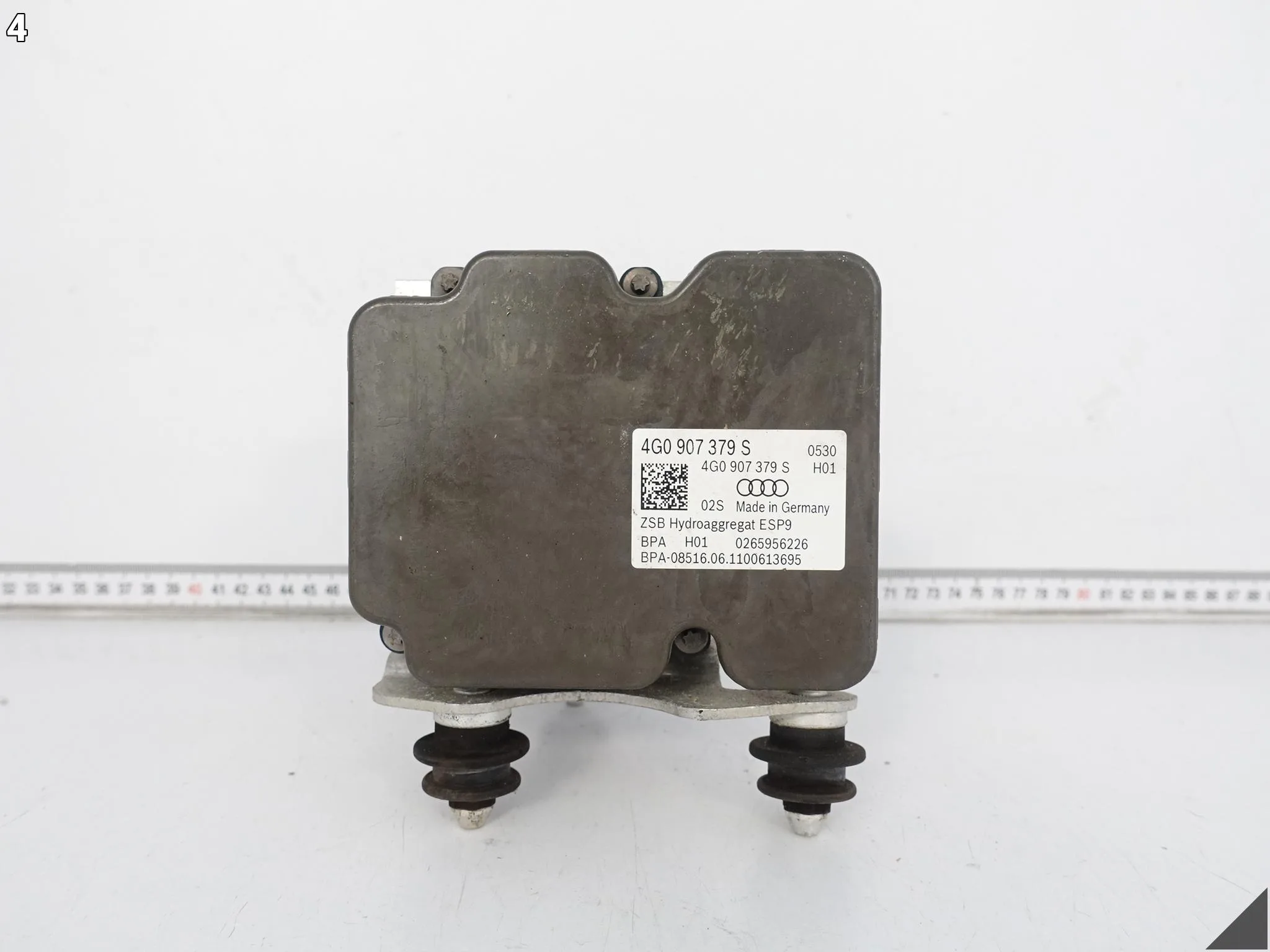 AUDI A7 4G8 A6 4G0 C7 10-18 STEROWNIK POMPA HAMULCOWA ABS 4G0907379S AUDI A7 4G8 A6 4G0 C7 10-18 STEROWNIK POMPA HAMULCOWA ABS 4G0907379S - obrazek 5