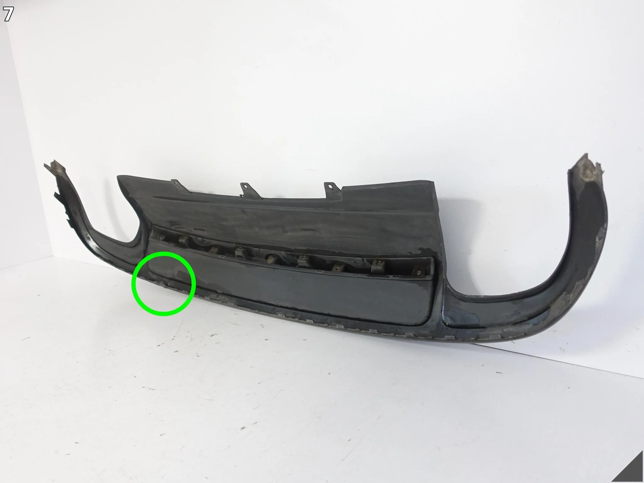 AUDI A4 S-LINE S4 B8 8K0 08-12 SPOILER DOKŁADKA DYFUZOR W ZDERZAK TYŁ 98d996c256da193f473fb47f73904ca4