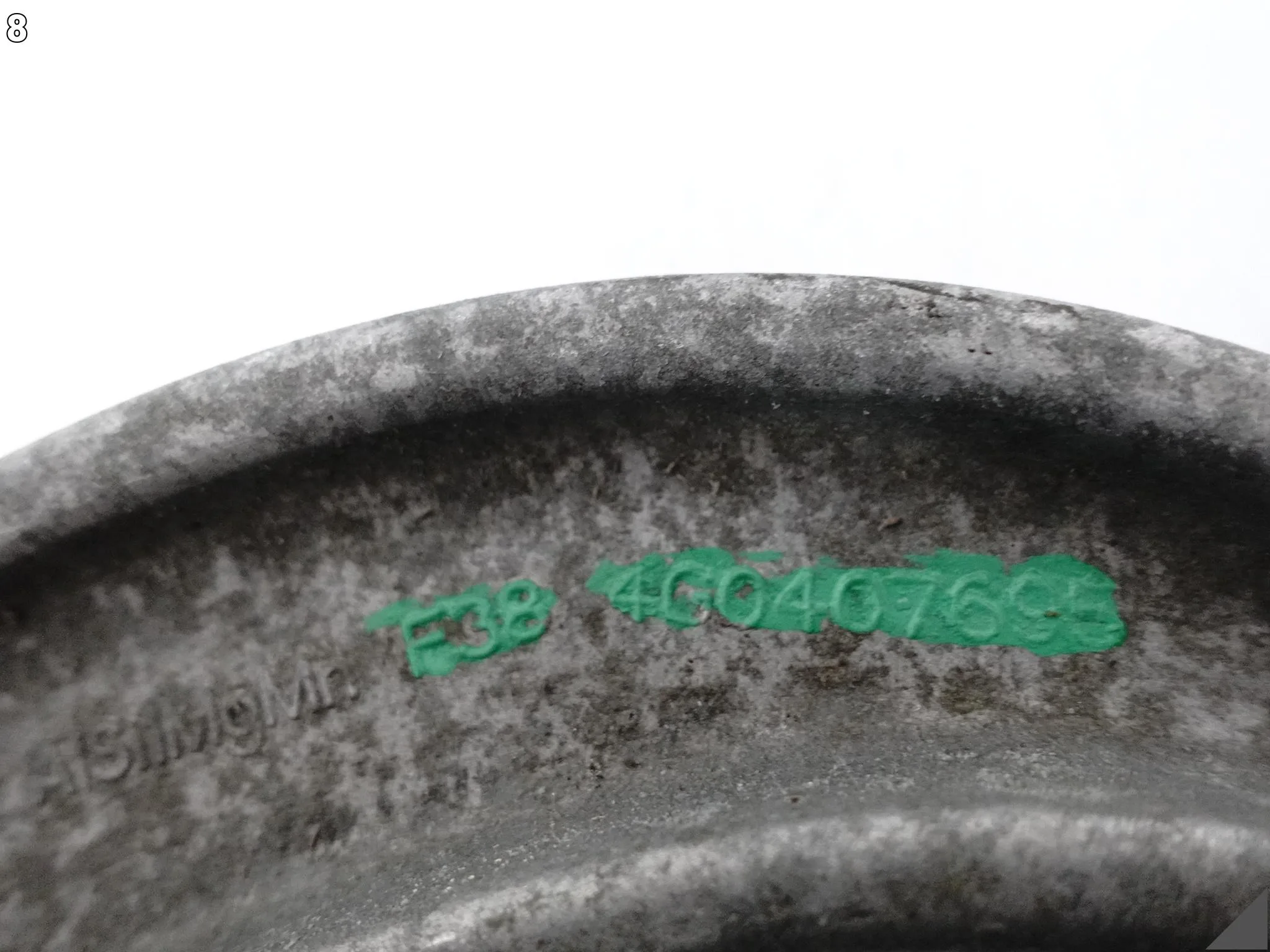 AUDI A7 S7 4G8 A6 S6 4G0 C7 14-18 LIFT PÓŁOŚ ZWROTNICA WAHACZ LEWA PRZÓD AUDI A7 S7 4G8 A6 S6 4G0 C7 14-18 LIFT PÓŁOŚ ZWROTNICA WAHACZ LEWA PRZÓD - obrazek 9