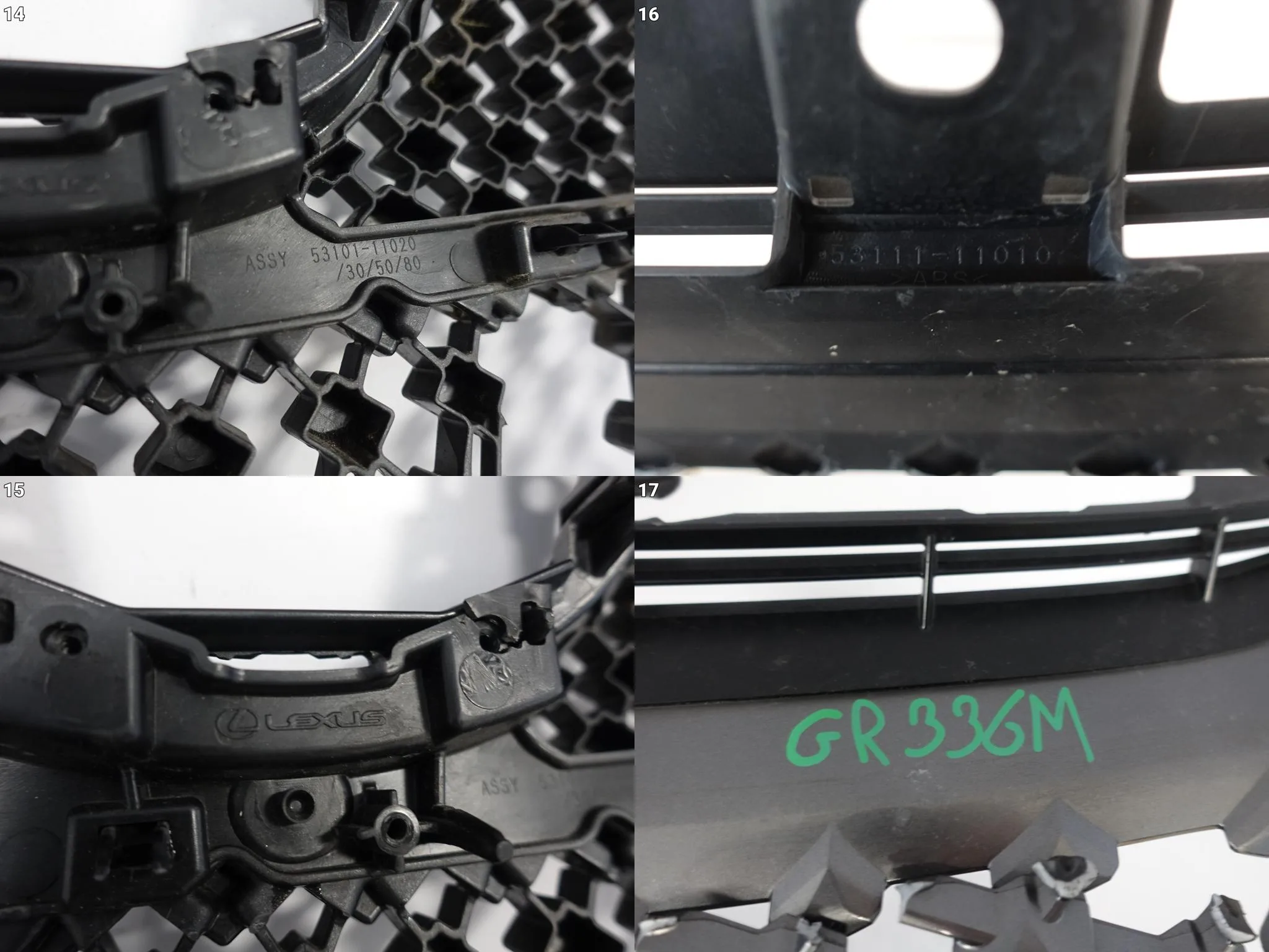 LEXUS LC LC500H LC500 URZ100 Z100 17- GRILL ATRAPA KRATKA (USZKODZONY) 6aad4ed2546147ff8c5069a8c93cd621