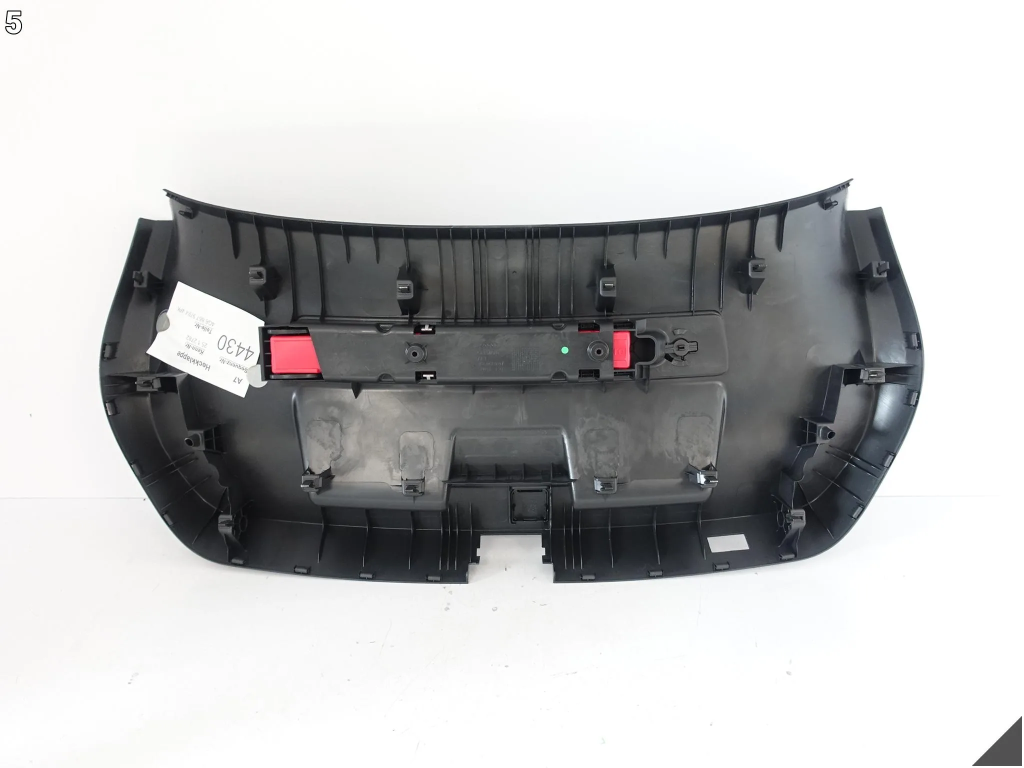 AUDI A7 S7 RS7 4G8 C7 10-18 TAPICERKA OSŁONA KLAPY BAGAŻNIKA + TRÓJKĄT 4PK 138e4a1b688e2b06c52cef12ae2251f0