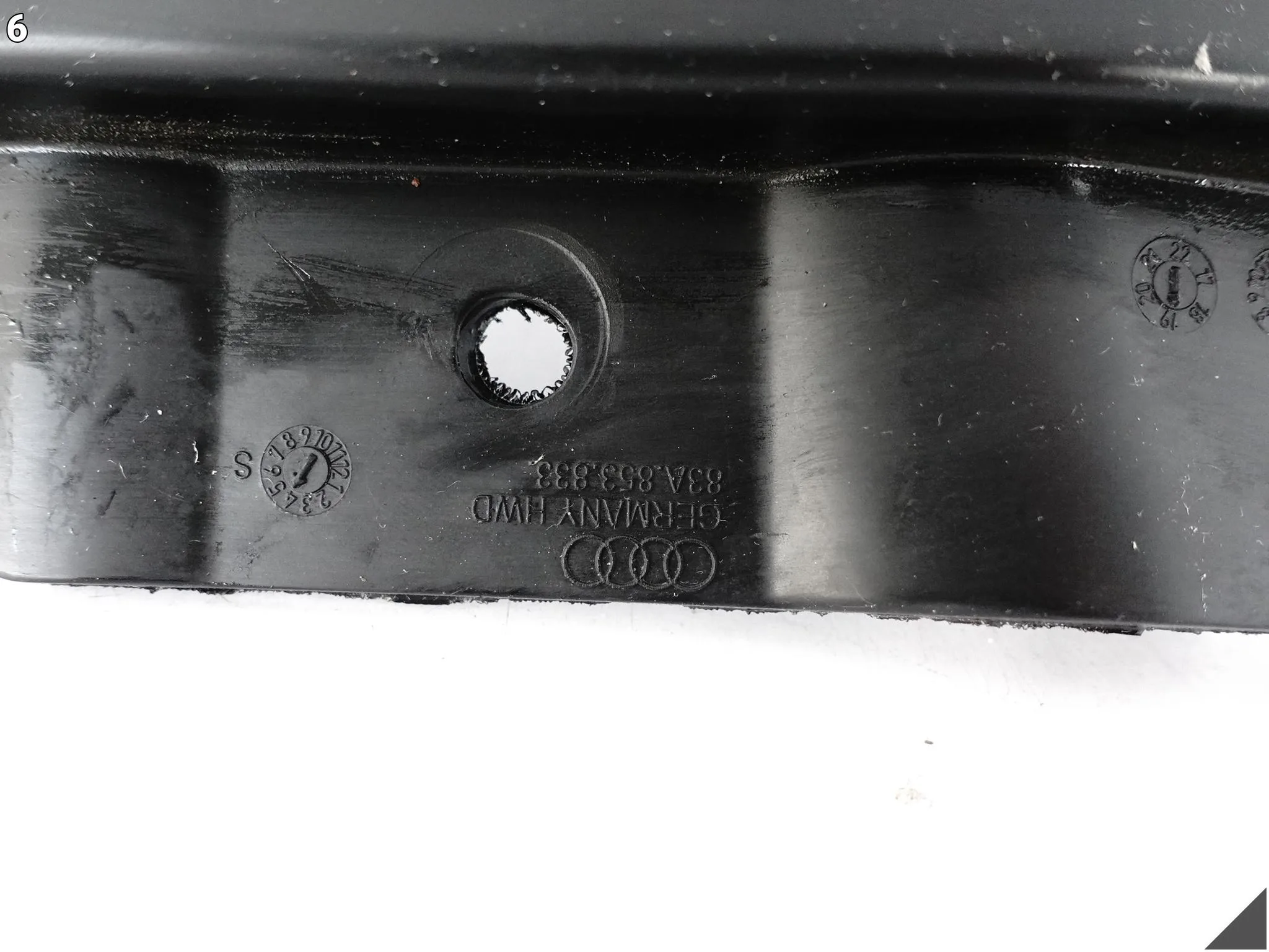 AUDI Q3 83A F3 18-25 CHLAPACZ OSŁONA PRZECIWBŁOTNA TYŁ LEWA 83A853833 24KM d3e9db31f3c6d45b189312d8053e0372