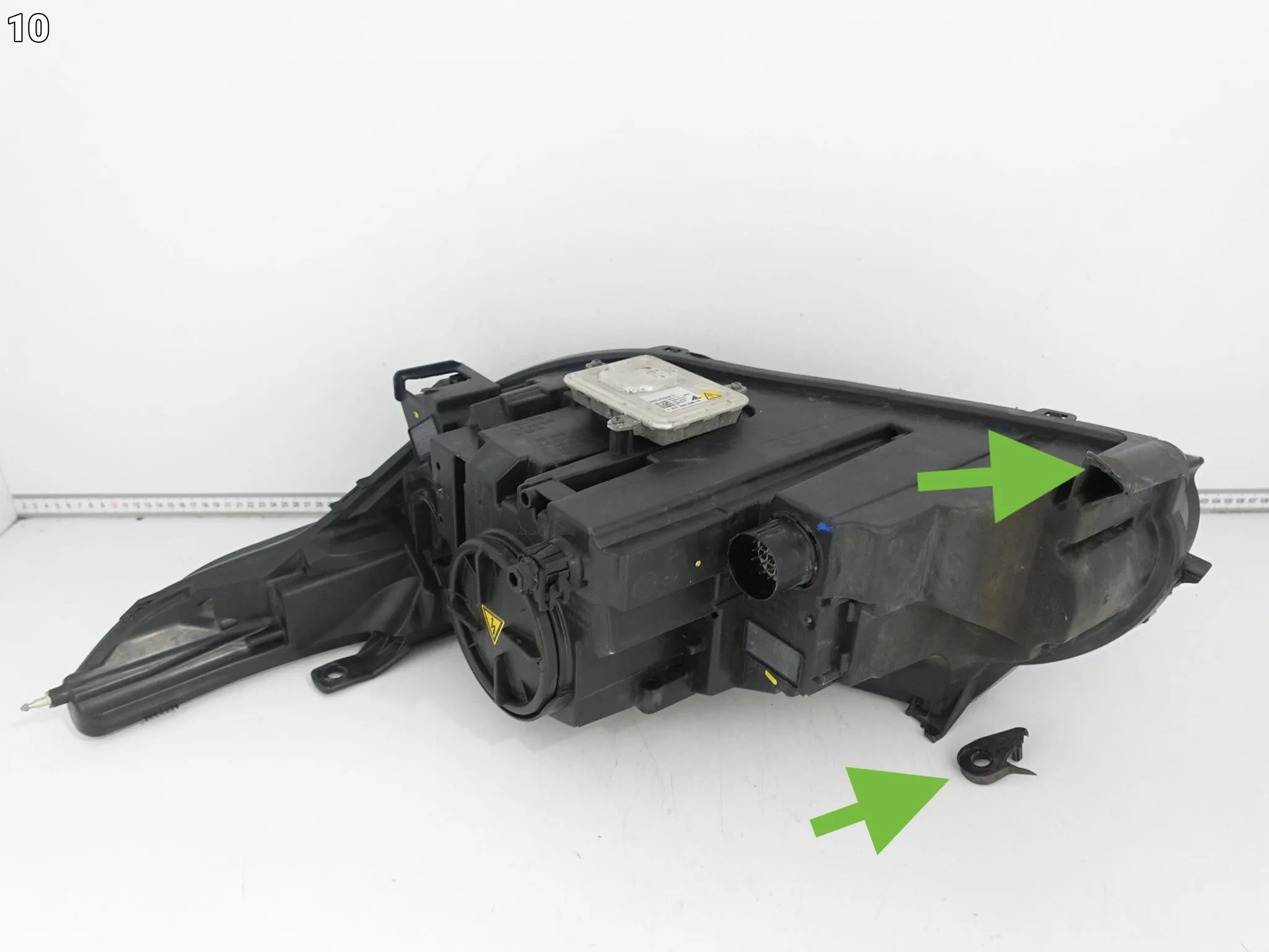 RANGE ROVER SPORT II L494 13-18 LAMPA XENON + LED PRAWA PRZÓD EUROPA 14PIN 04d7d2fd22a1588c35282fa1f2382efb