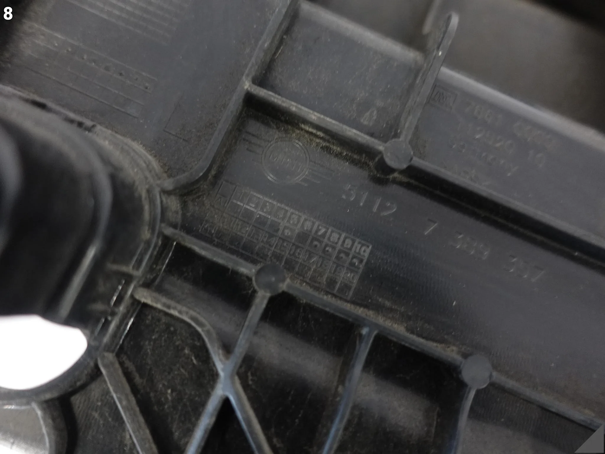 MINI COUNTRYMAN II F60 LIFT LCI 17-23 ŚLIZG MOCOWANIE W ZDERZAK TYŁ LEWE 1fd8014426f001f98d13e97ca2b880ae