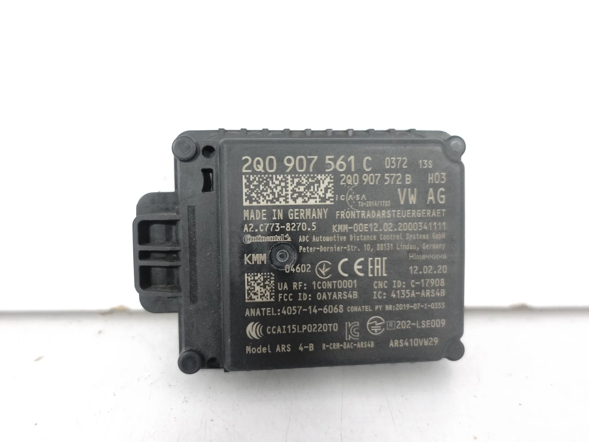 AUDI Q3 83A VW POLO VI 2GA SKODA KAROQ SEAT RADAR MODUŁ SENSOR CZUJNIK ACC d2431287b3706817ae538725c893fb9d