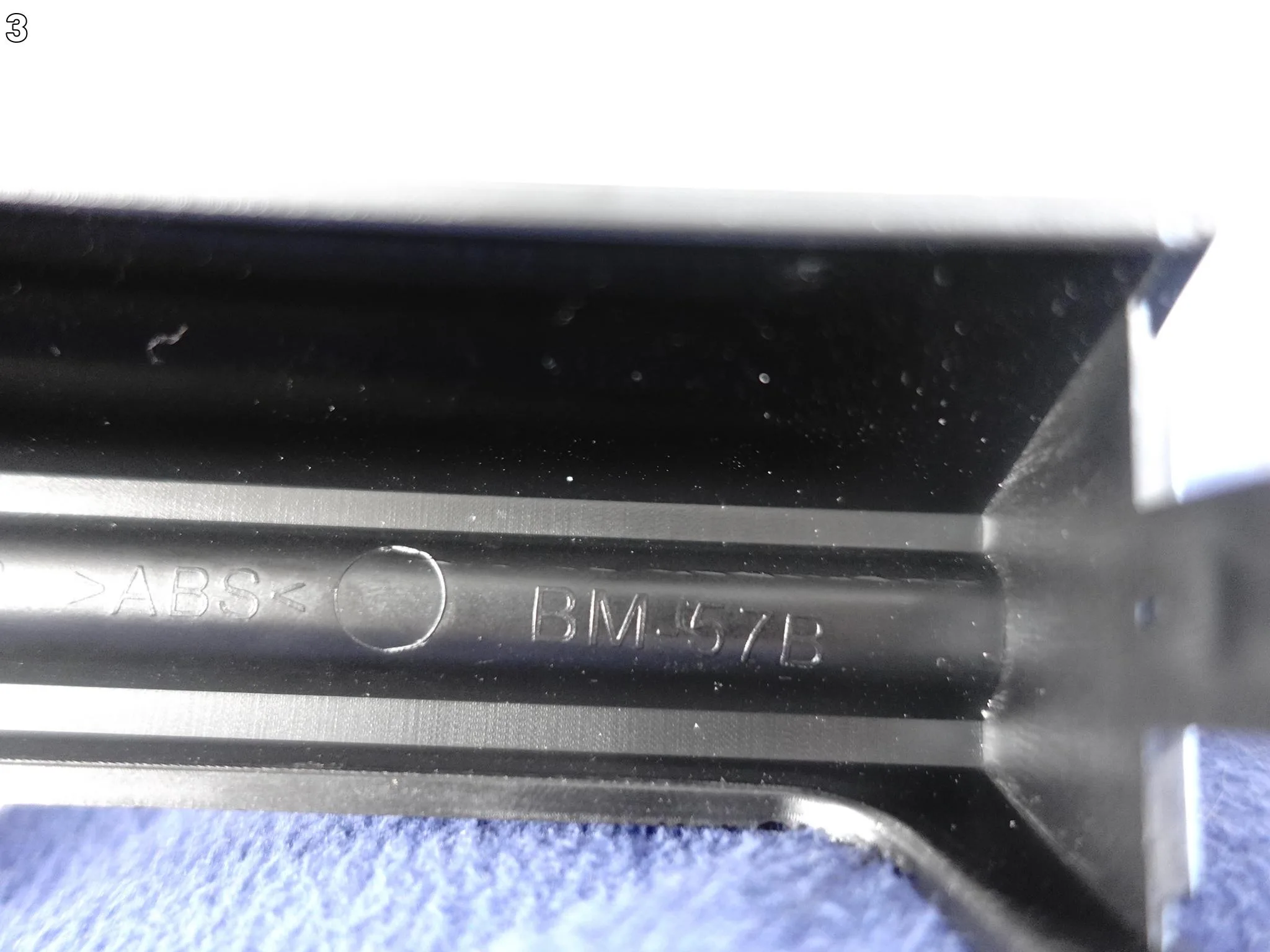 BMW M3 G80 G81 M4 G82 G83 CS LISTWA OSŁONA GRILL ATRAPA ZDERZAK PRZÓD LEWA 67136ae6ace6ecf633f17a082b163c8f