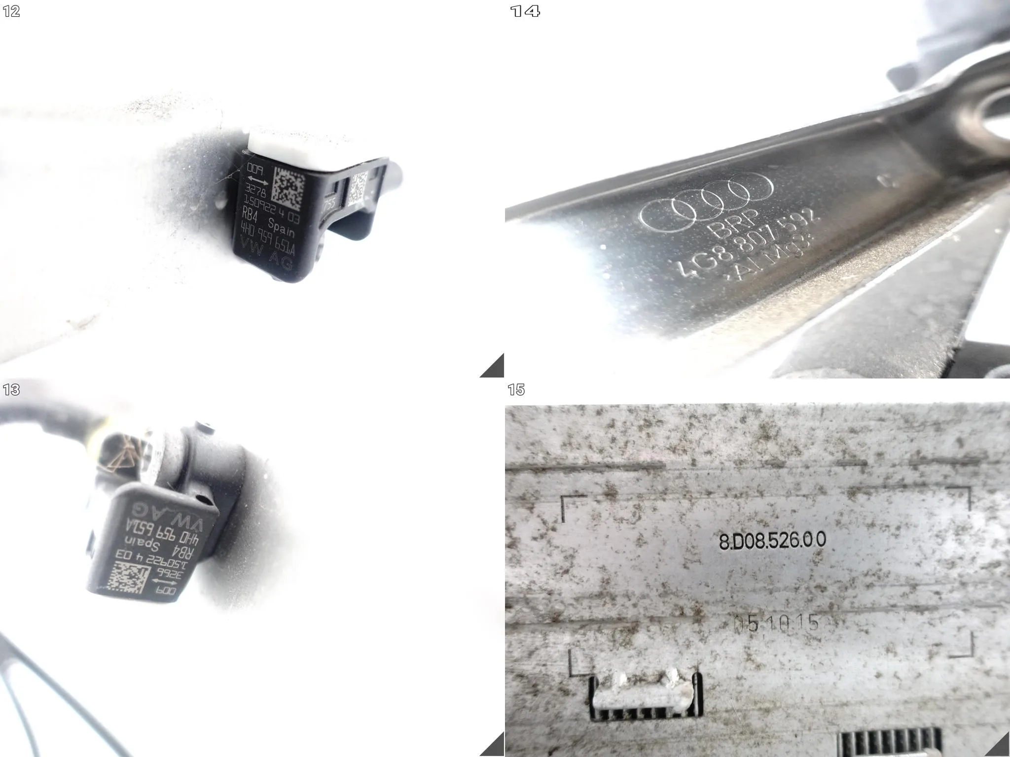 AUDI A7 4G8 A6 4G0 C7 10-18 WZMOCNIENIE PAS CHŁODNICE WENTYLATOR 3.0 TDI AUDI A7 4G8 A6 4G0 C7 10-18 WZMOCNIENIE PAS CHŁODNICE WENTYLATOR 3.0 TDI - obrazek 13
