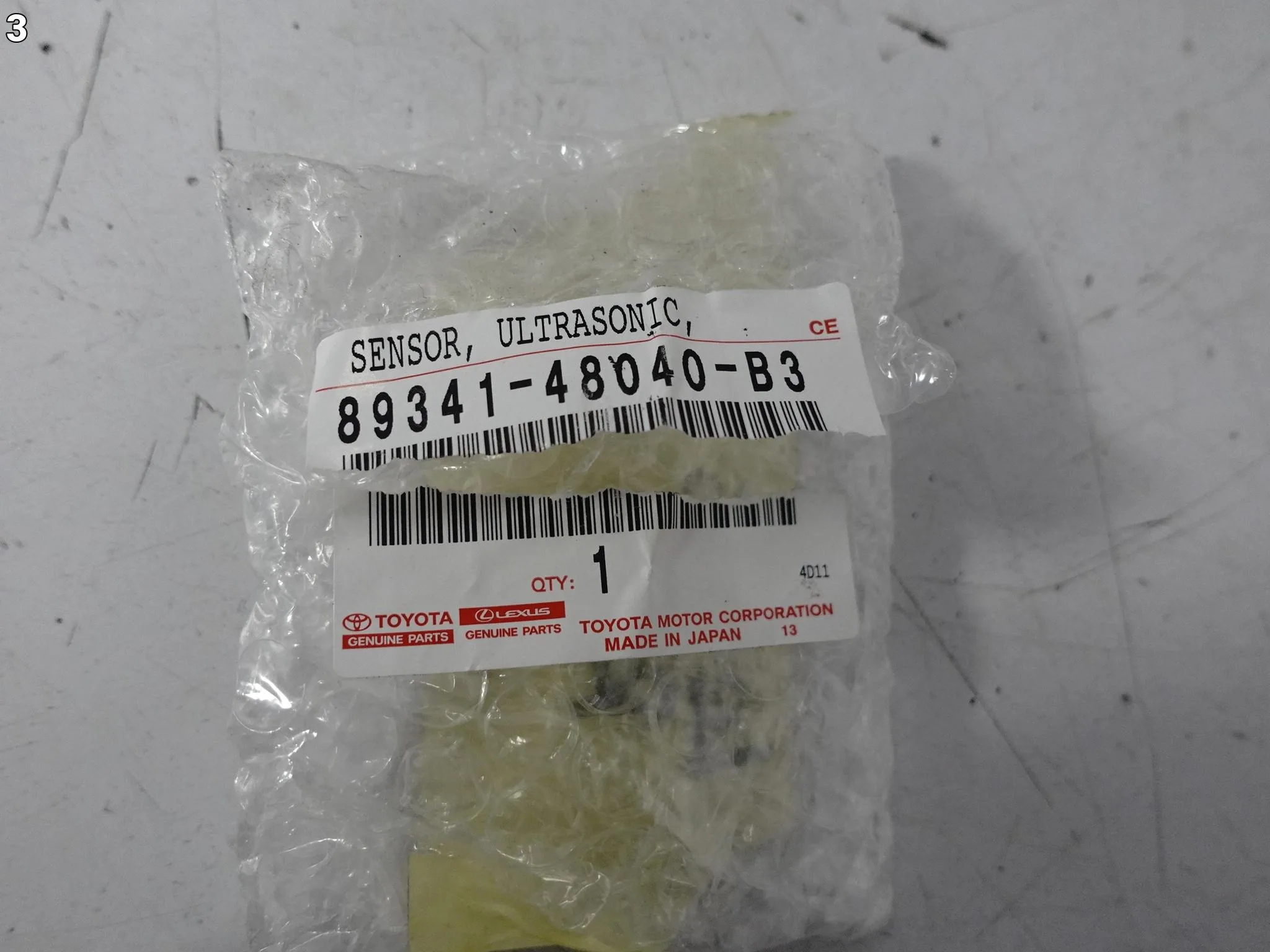 LEXUS RX RX450 RX350 IV 15-19 CZUJNIK PARKOWANIA PDC W ZDERZAK PRZÓD f0f131ee641b30b1a83e58c622f4a974
