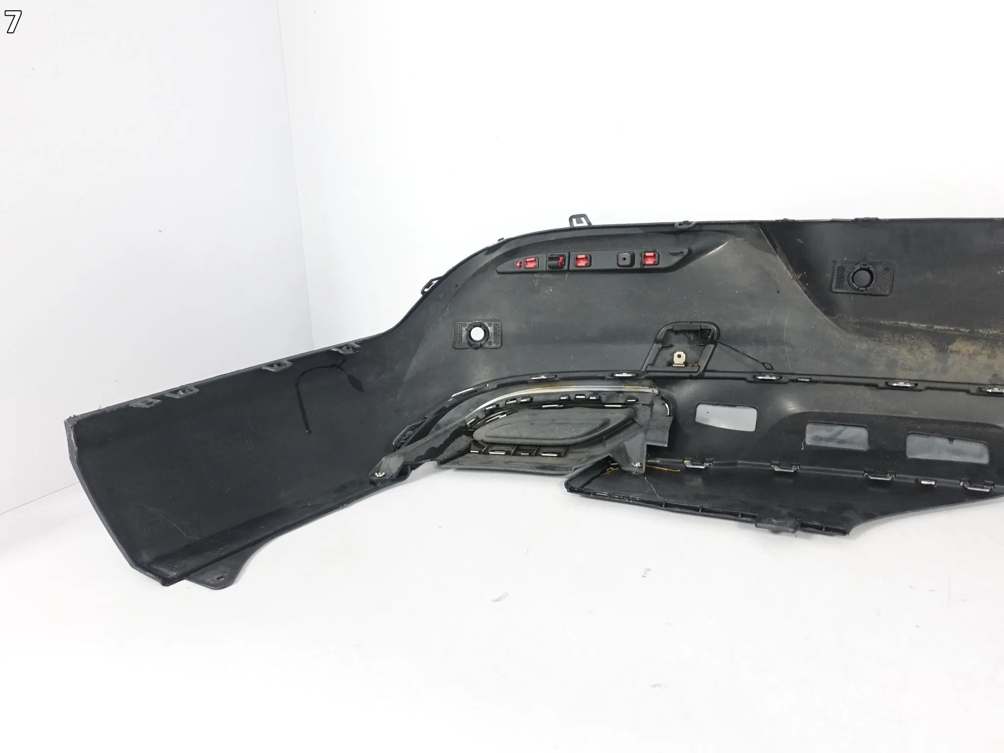 MERCEDES GLE C292 COUPE AMG 15-19 ZDERZAK SPOILER CHROM TYŁ KOMPLETNY 2e273e529a7d0e0ec10368d189bc7437