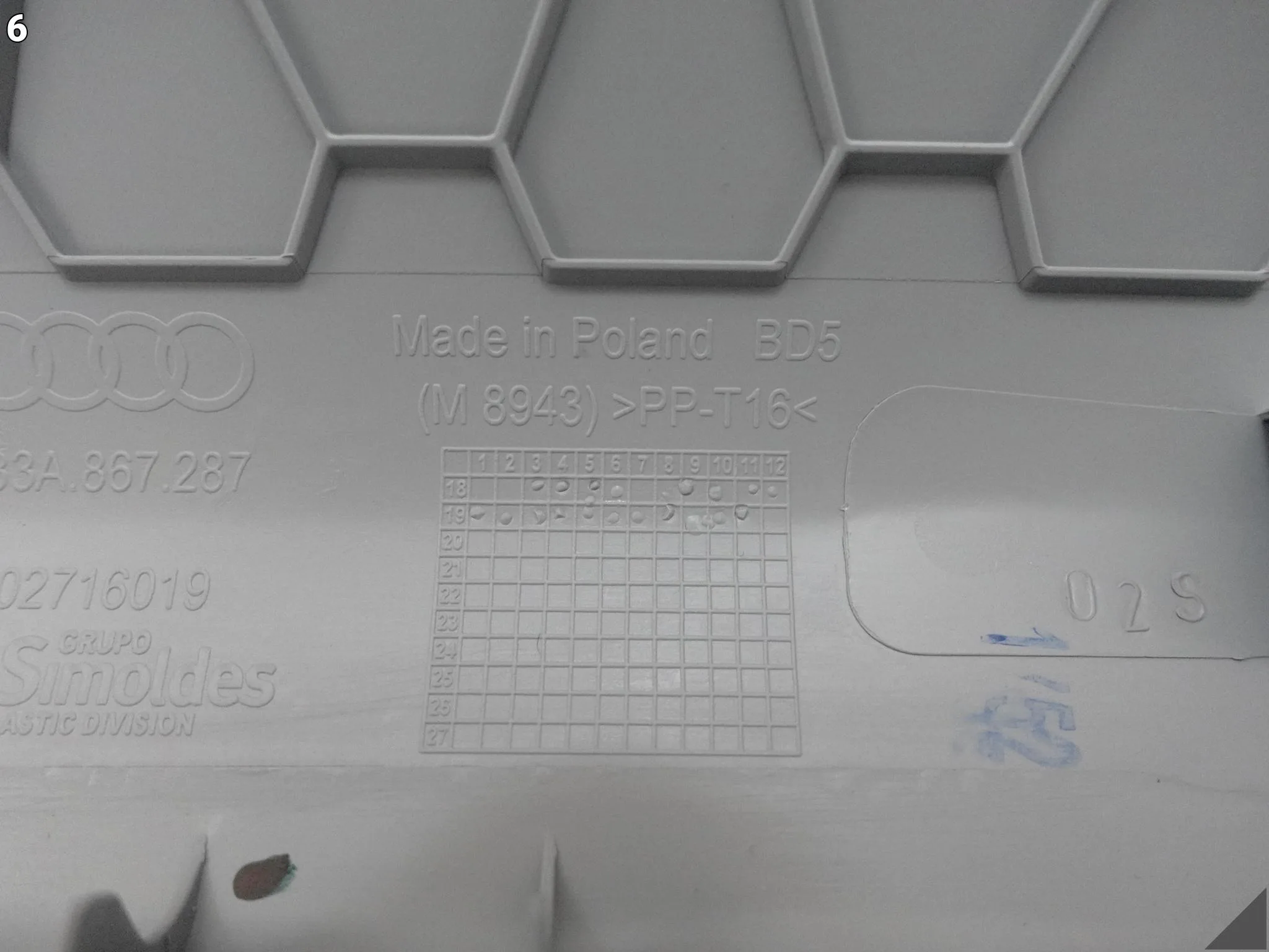 AUDI Q3 83A F3 18-25 OSŁONA POSZYCIE LISTWA SŁUPEK C LEWY MOON SILVER EP6 9aa39b251fb799de840ce11c55fe3bb8