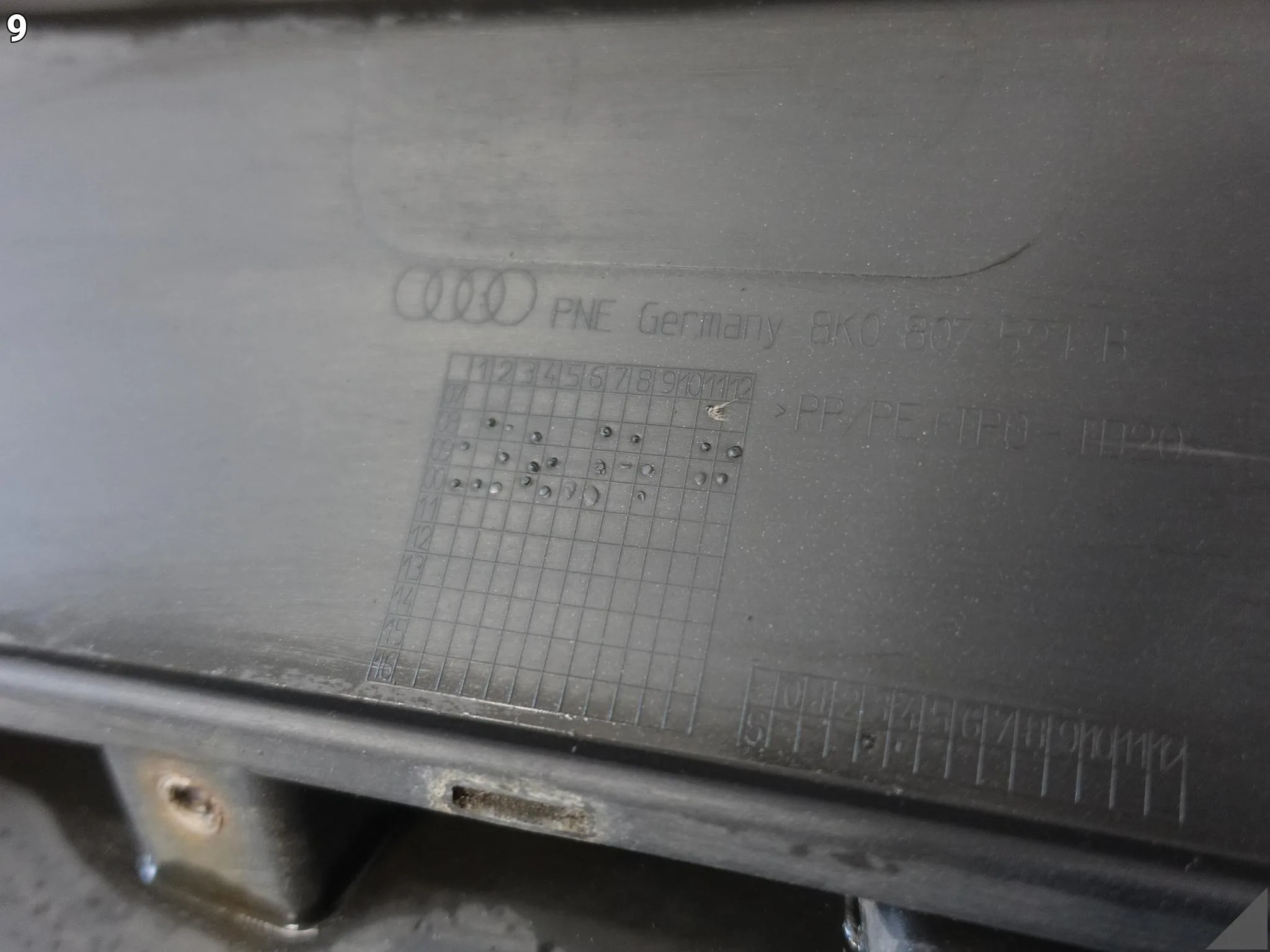 AUDI A4 S-LINE S4 B8 8K0 08-12 SPOILER DOKŁADKA DYFUZOR W ZDERZAK TYŁ 2c73c2aeabf577c6bcc197d3e435fa81