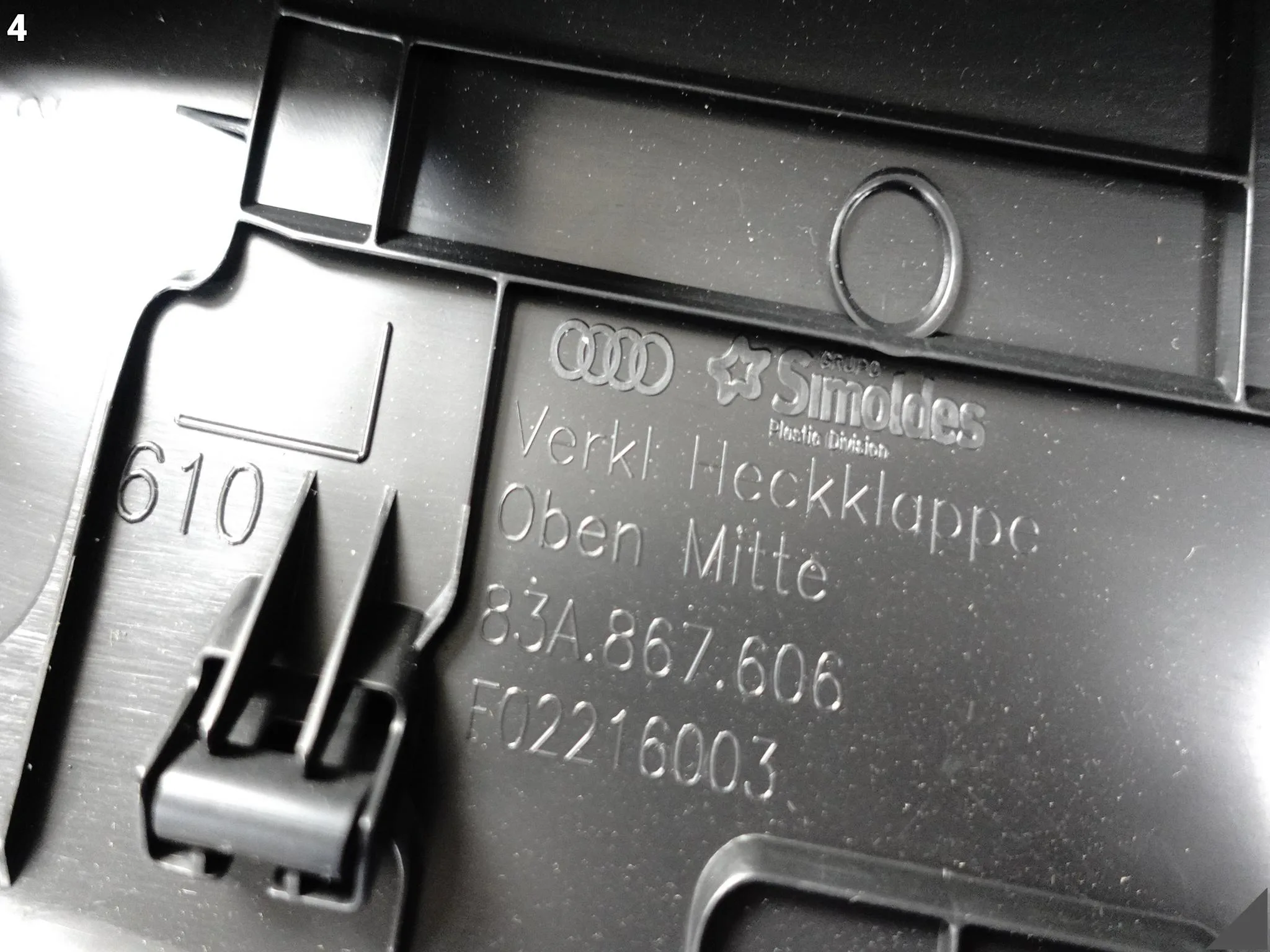 AUDI Q3 83A F3 18-25 GÓRNA LISTWA OSŁONA TAPICERKA KLAPY BAGAŻNIKA 4PK 24KM 6eed112920b14412266ebab653d2b112