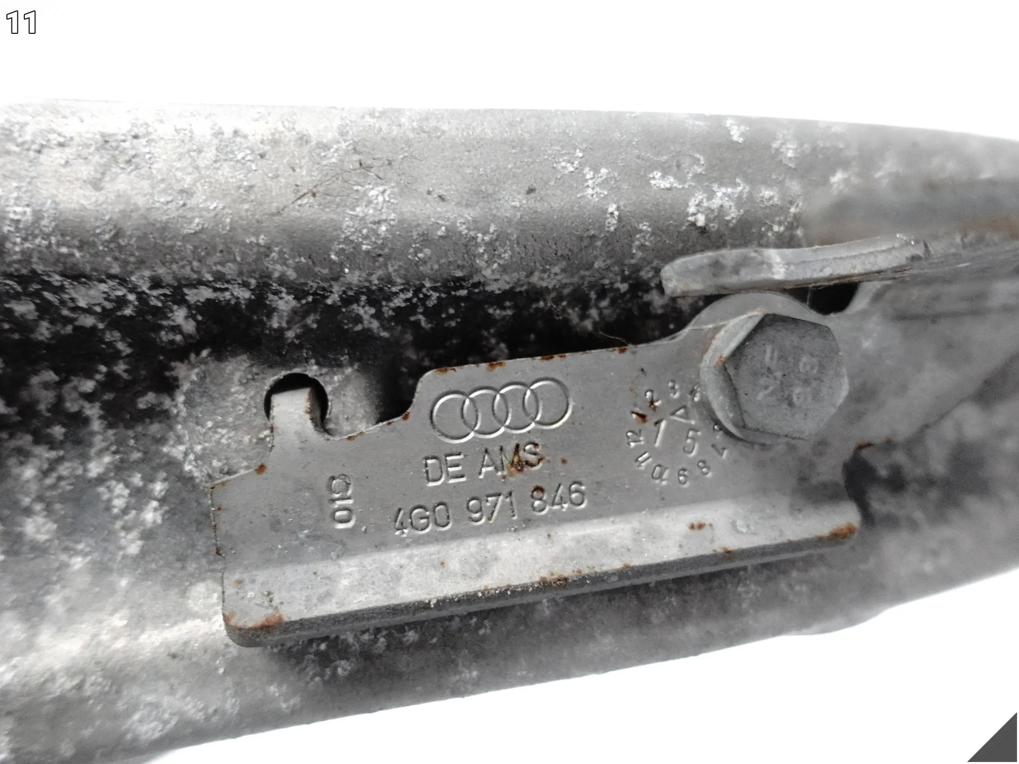 AUDI A7 S7 4G8 A6 S6 4G0 C7 14-18 LIFT PÓŁOŚ ZWROTNICA WAHACZ PRAWA PRZÓD AUDI A7 S7 4G8 A6 S6 4G0 C7 14-18 LIFT PÓŁOŚ ZWROTNICA WAHACZ PRAWA PRZÓD - obrazek 12