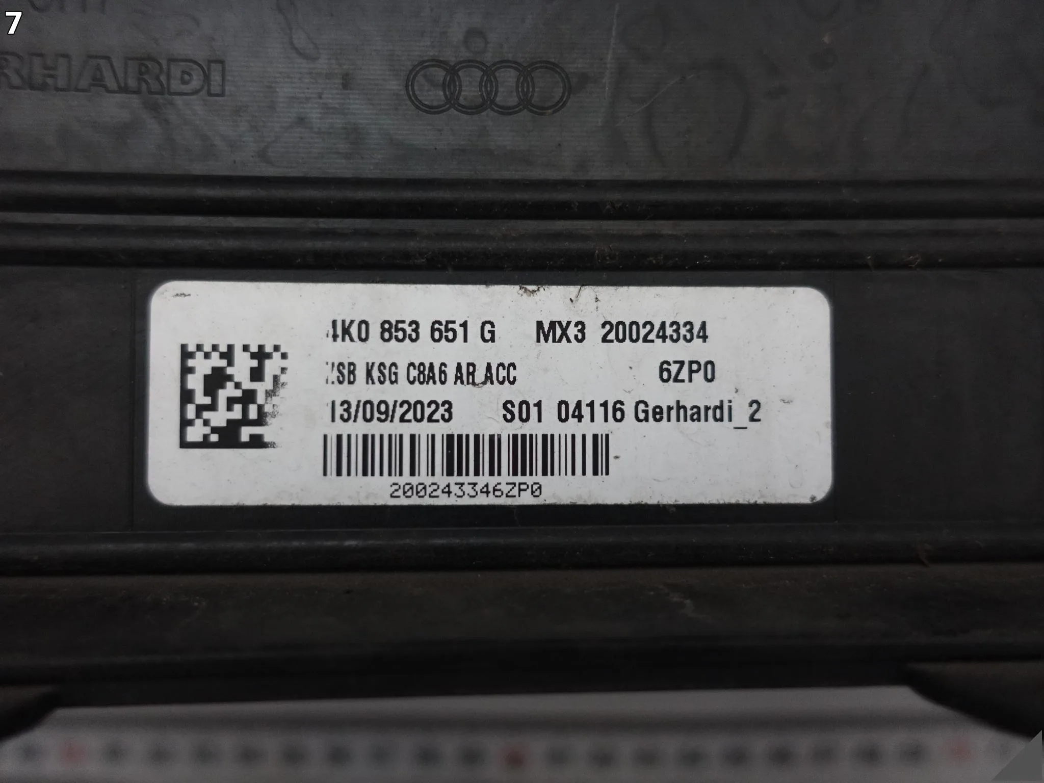 AUDI A6 ALLROAD C8 4K0 18- ZDERZAK GRILL ATRAPA PRZÓD MX3 SATYNA (NA RADAR) ffd59029338c248ba7b9c87c56832472