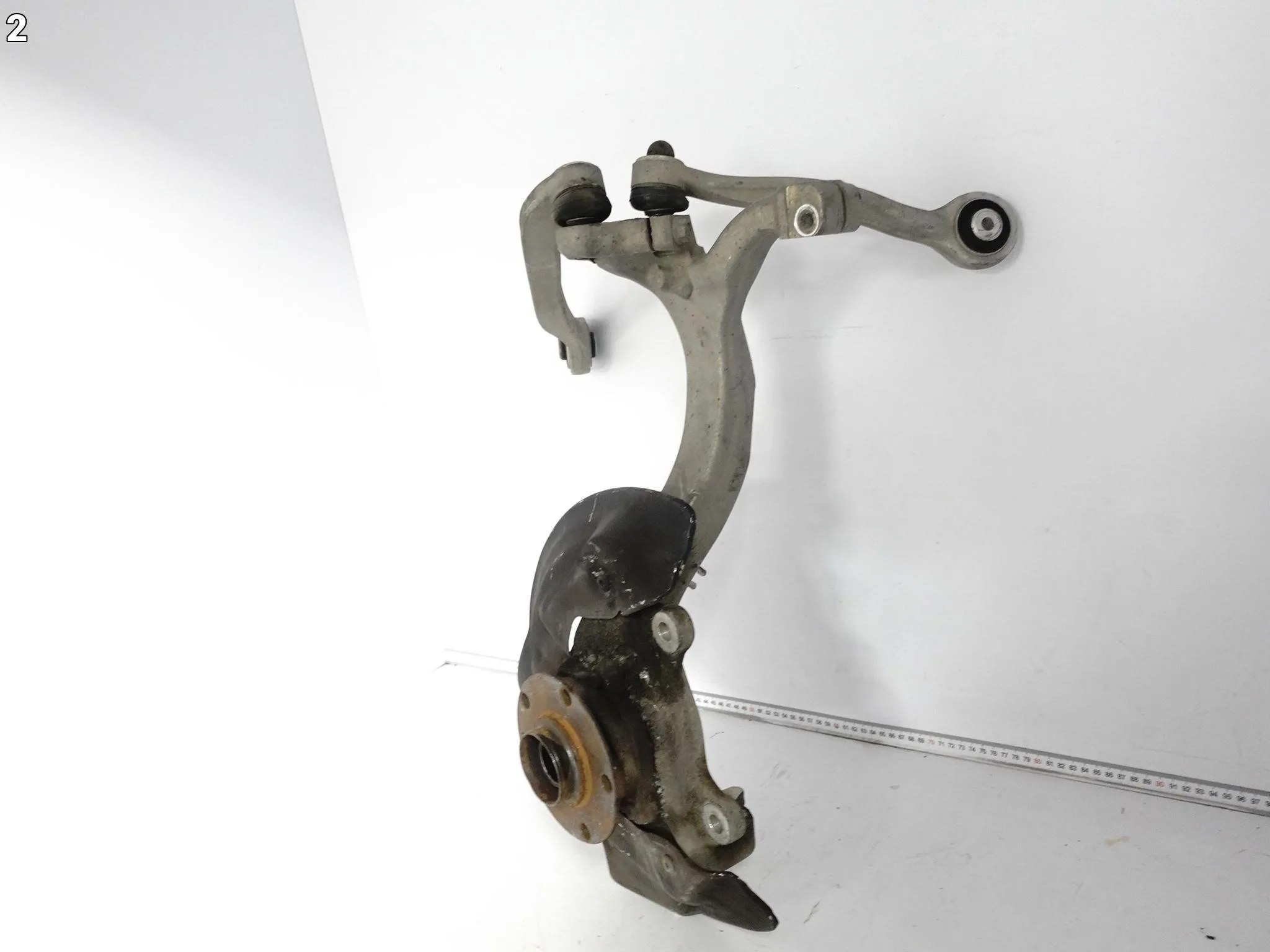 AUDI A6 S6 C6 4F0 04-11 ZWROTNICA PIASTA WAHACZE OSŁONA TARCZY PRZÓD LEWA b588b02975cda78f32bdc9d692178ac2