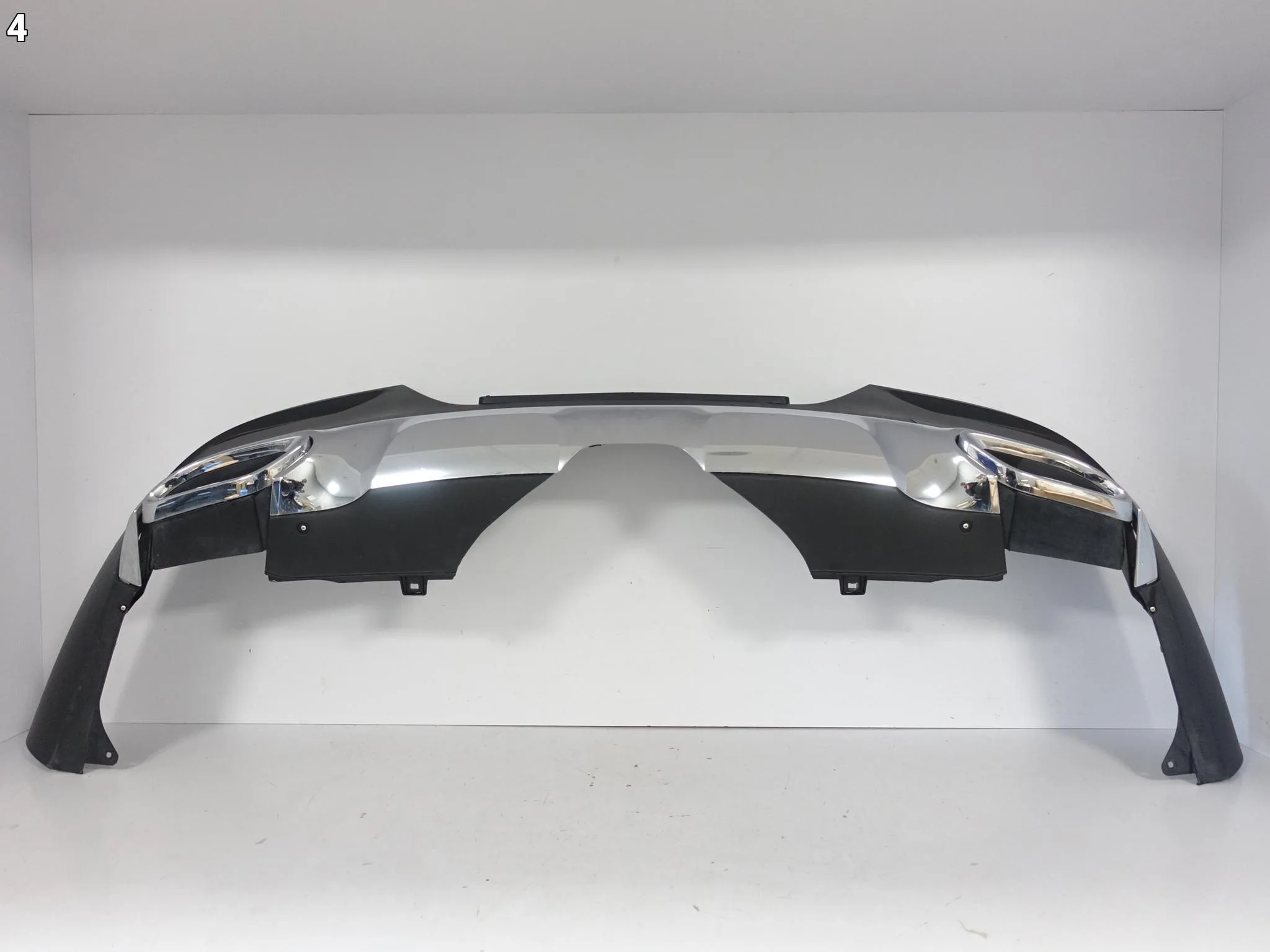 MERCEDES GLE C292 COUPE AMG 15-19 ZDERZAK SPOILER CHROM TYŁ KOMPLETNY 8d634f15fcd7e545528abab82baf4f9c