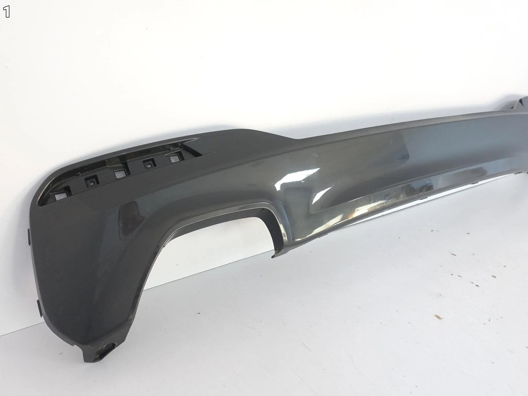 BMW 5 G30 G31 M-PAKIET MSP 17-20 SPOILER DYFUZOR W ZDERZAK TYŁ 2302526b36853b7a26f8d4742c846d32