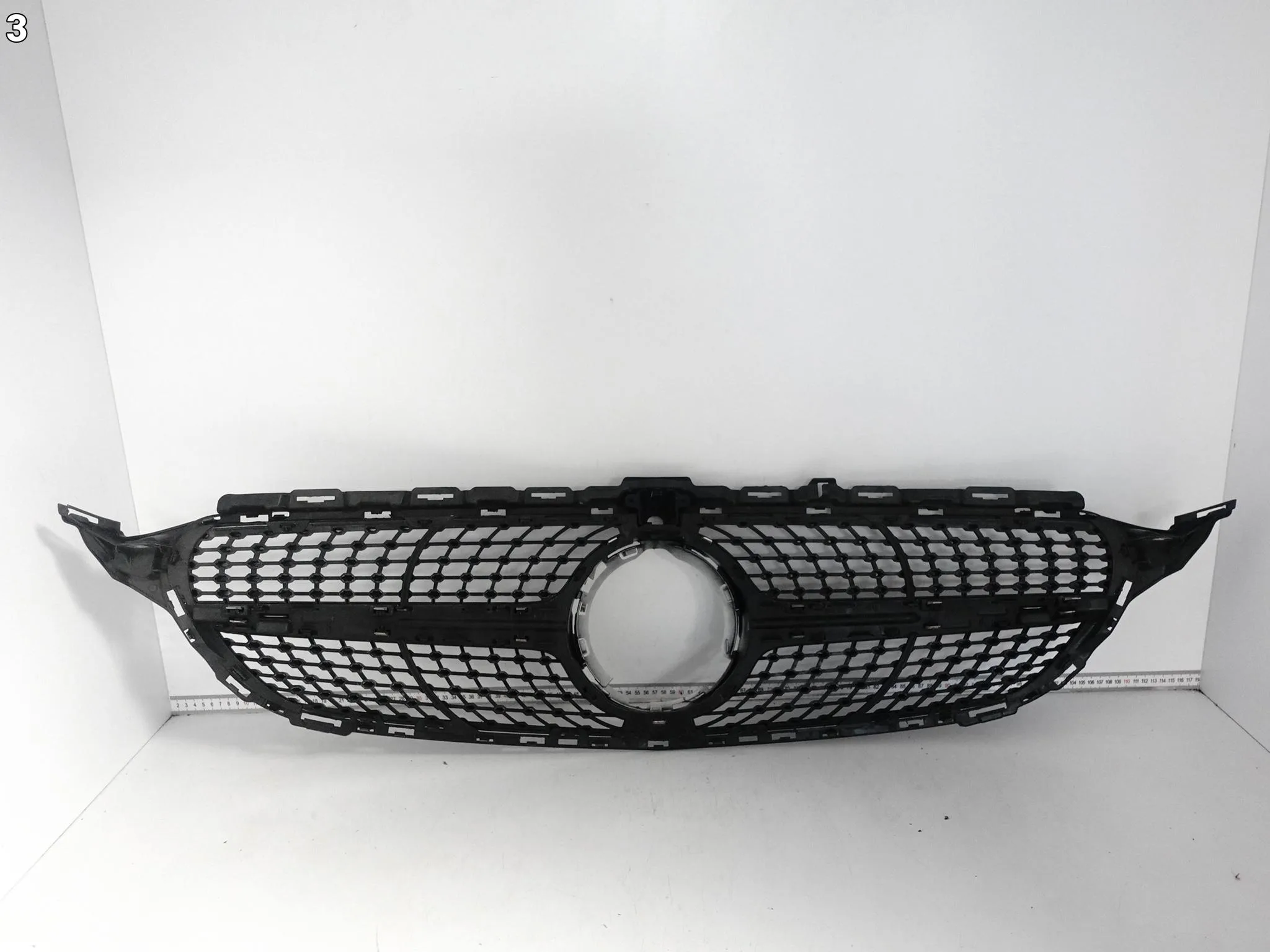 MERCEDES C-KLASA W205 S205 AMG DIAMOND 14- GRILL ATRAPA W ZDERZAK PRZÓD 994c49b934ee5c6c08344a60122714b3
