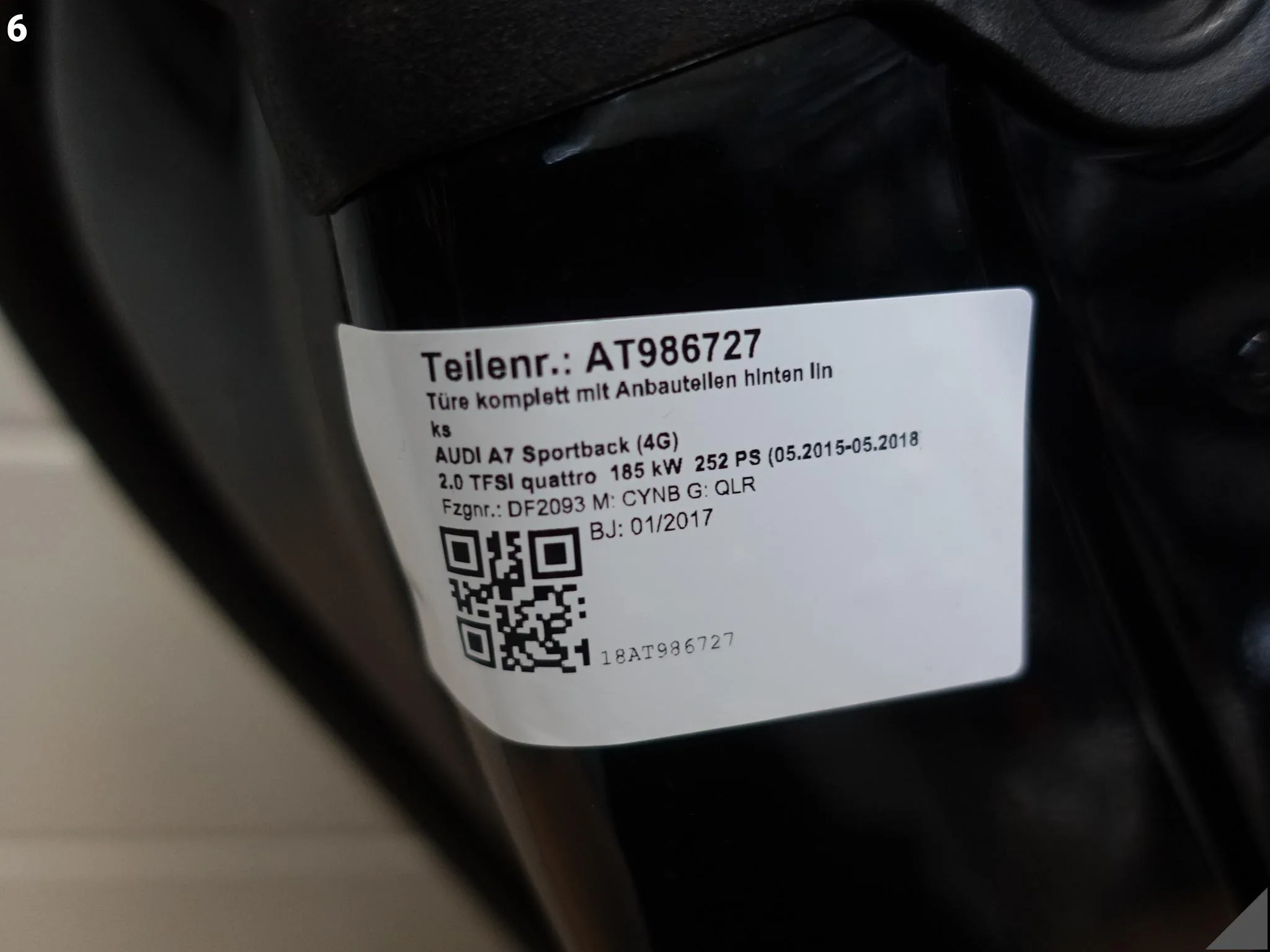 AUDI A7 S7 RS7 4G8 C7 10-18 DRZWI LEWE TYŁ DEMONTAŻ KOLOR 0E0E f545fab5d63cbc79c65aa993ab214f14