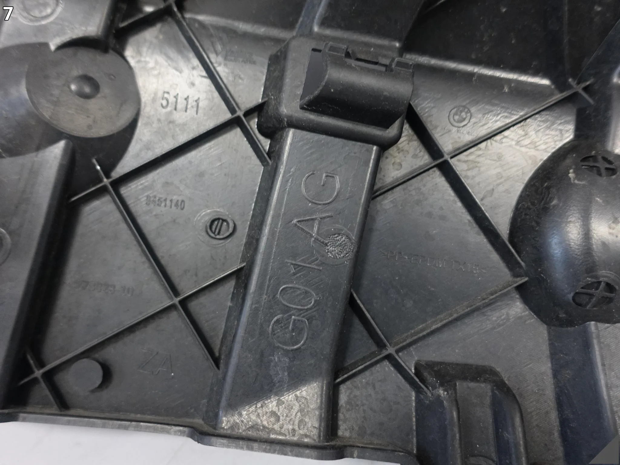 BMW X3 G01 X4 G02 LCI LIFT 21-25 ŚLIZG MOCOWANIE W ZDERZAK PRAWY PRZÓD 0f8826a81a7f9016f2ed9714b8e80be2