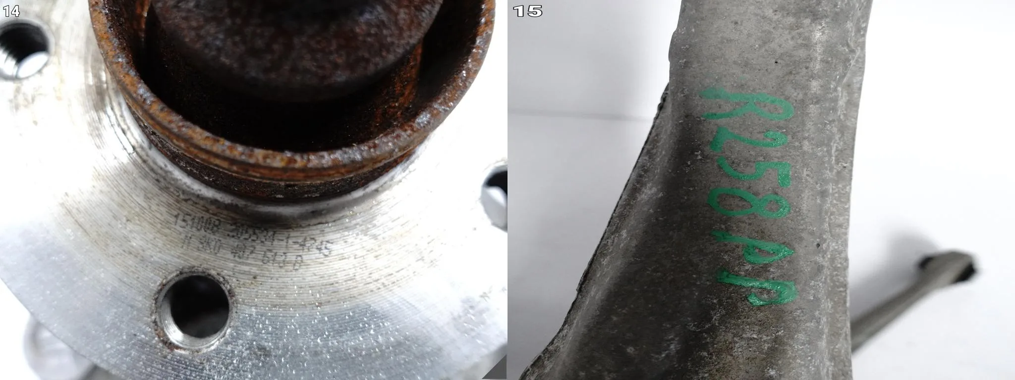 AUDI A7 S7 4G8 A6 S6 4G0 C7 14-18 LIFT PÓŁOŚ ZWROTNICA WAHACZ PRAWA PRZÓD AUDI A7 S7 4G8 A6 S6 4G0 C7 14-18 LIFT PÓŁOŚ ZWROTNICA WAHACZ PRAWA PRZÓD - obrazek 15