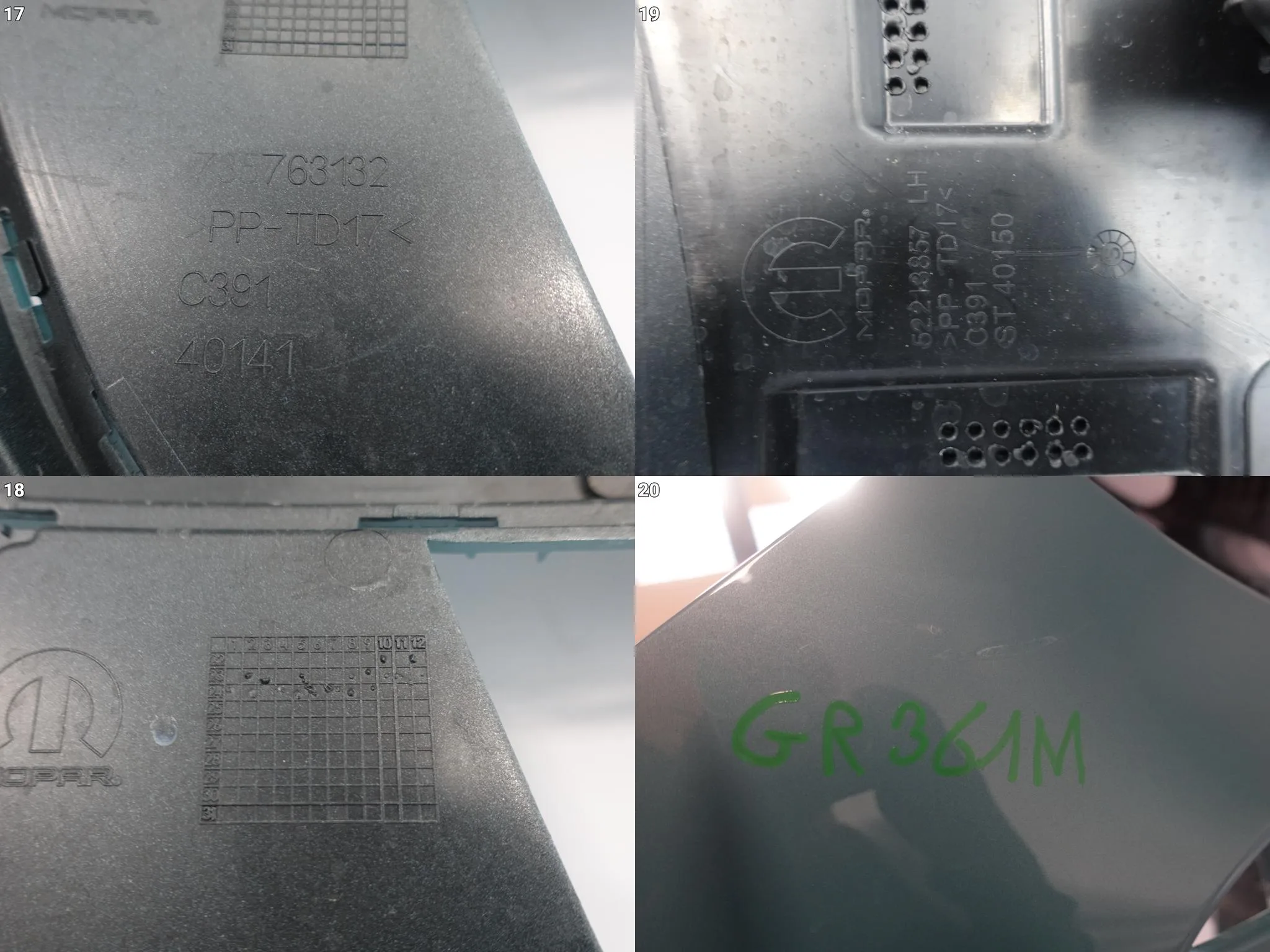 FIAT 600 600E 23- ZDERZAK BUMPER PRZÓD (PDC) 01709a1301b17785adbf39ecc8469092