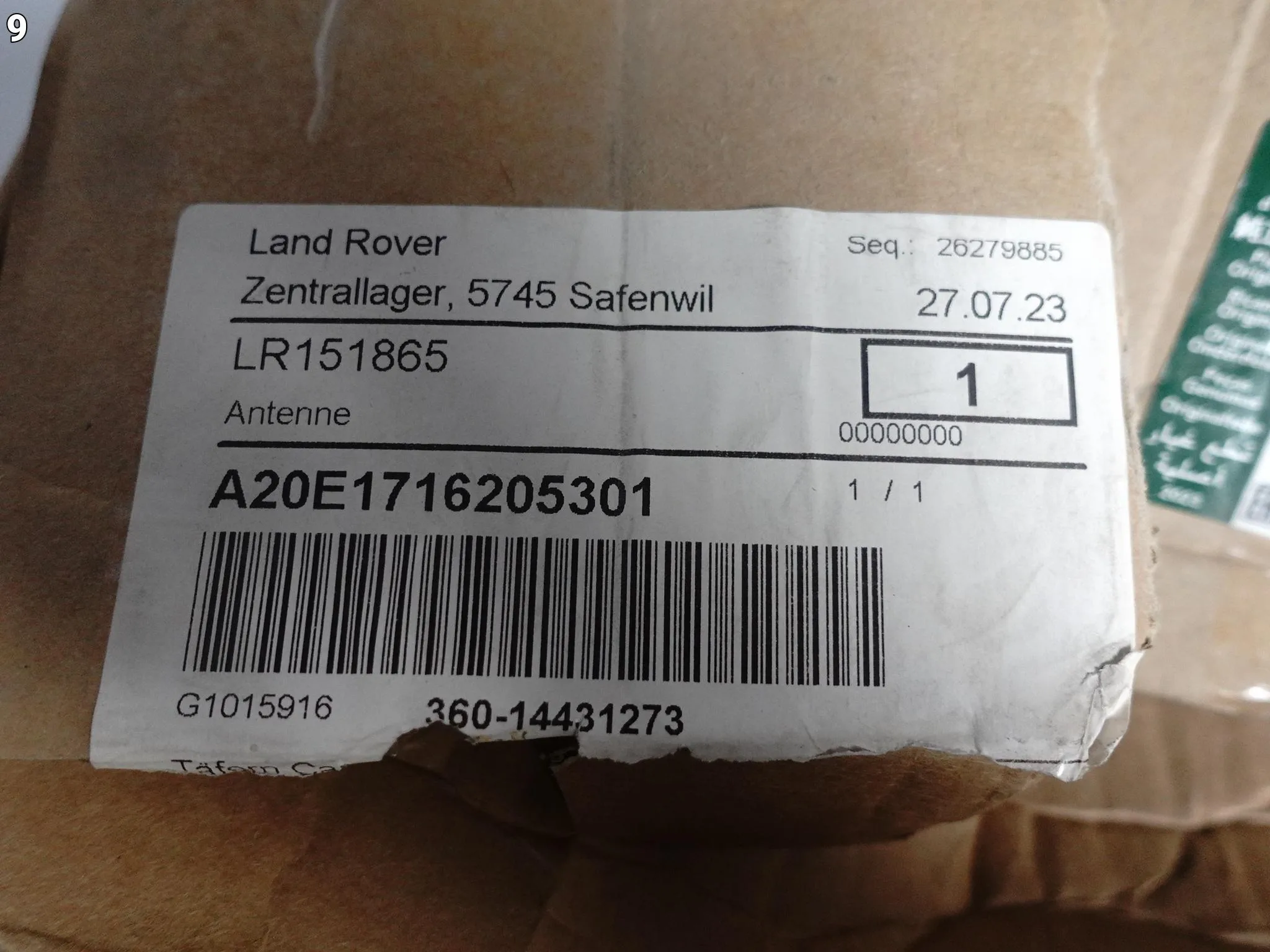 RANGE ROVER V L460 RANGE ROVER SPORT 3 L461 22- ANTENA DACHOWA GPS REKIN 4c2c32db5a6a383e4a992866a57dc09c