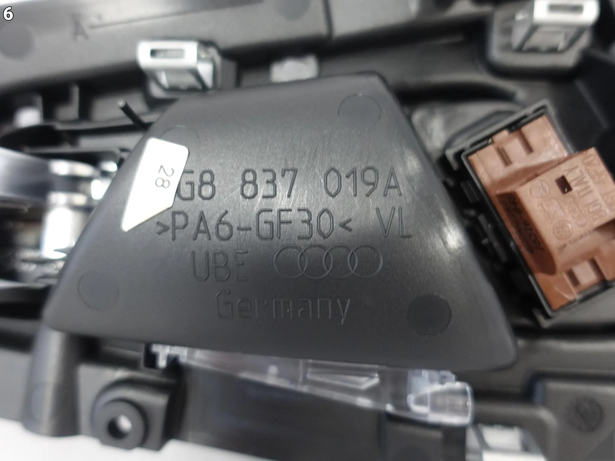 AUDI A7 S7 C7 4G8 LIFT 10-18 KLAMKA DRZWI PRZÓD LEWE PRZEŁĄCZNIK CHROM b69d0f48d84fb09588a16e297ab0dee0