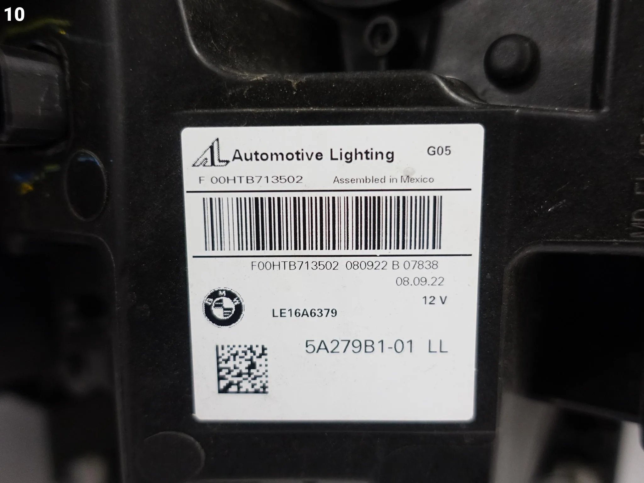 BMW X5 G05 F95 X6 G06 F96 18-23 BLACK SHADOW LAMPA LASER LEWA PRZÓD EU 747e8346bddb18936dabcaf2fe6b4c12