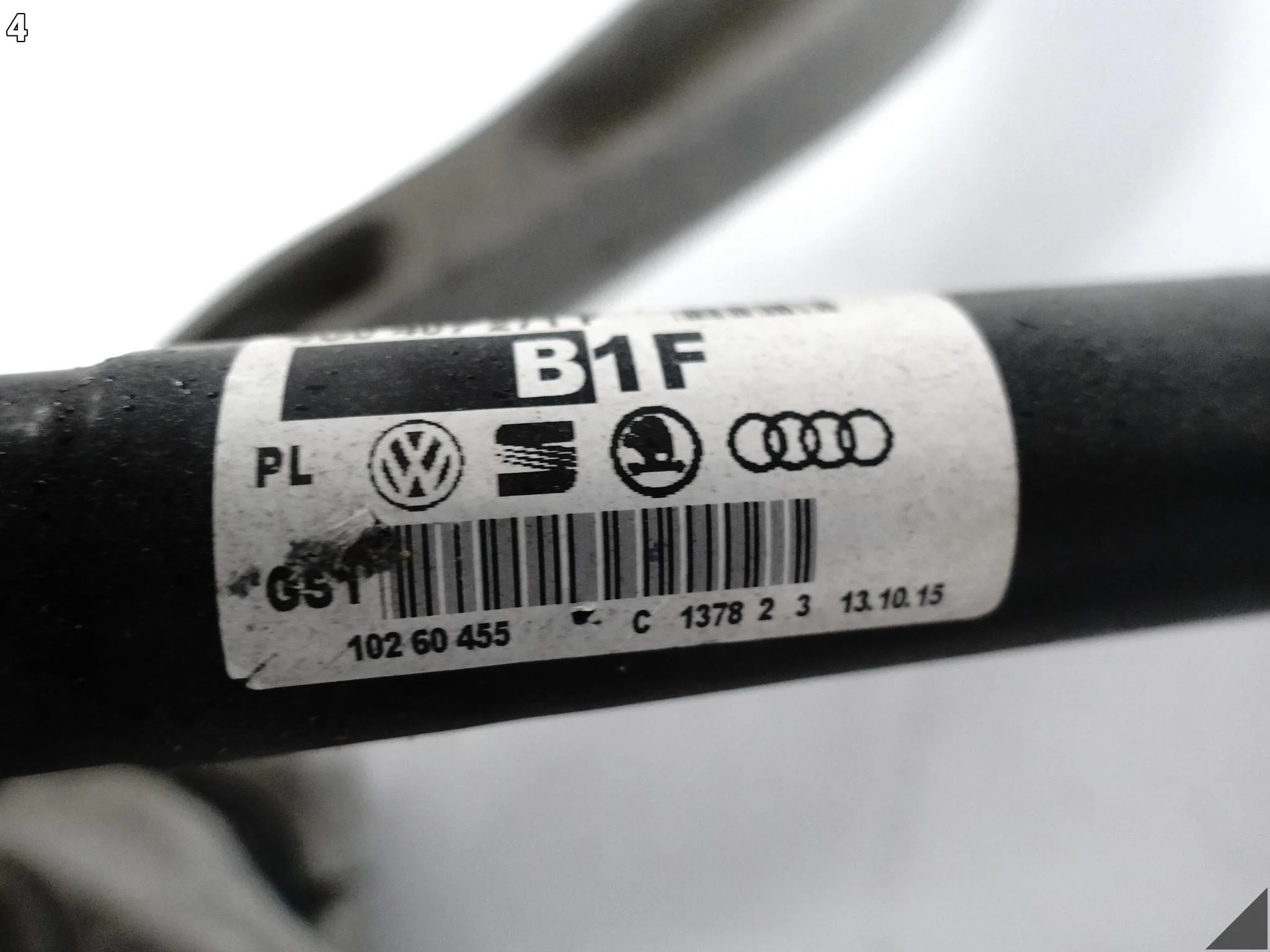 AUDI A7 S7 4G8 A6 S6 4G0 C7 14-18 LIFT PÓŁOŚ ZWROTNICA WAHACZ PRAWA PRZÓD AUDI A7 S7 4G8 A6 S6 4G0 C7 14-18 LIFT PÓŁOŚ ZWROTNICA WAHACZ PRAWA PRZÓD - obrazek 5