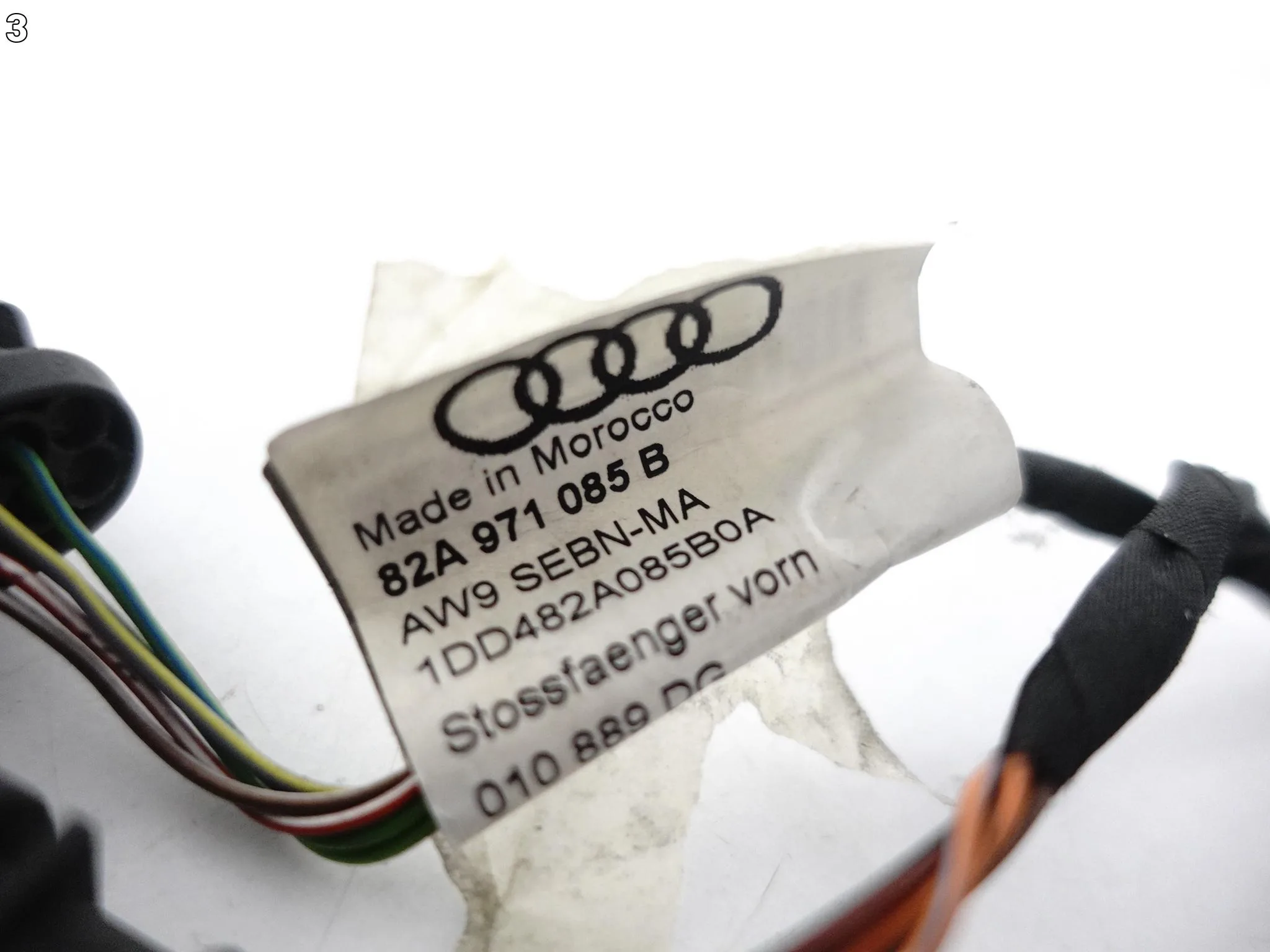 AUDI A1 II 82A GB 18- WIĄZKA INSTALACJA PRZEWÓD PDC W ZDERZAK PRZÓD 12831be57a4bfd2e87c7520474362375