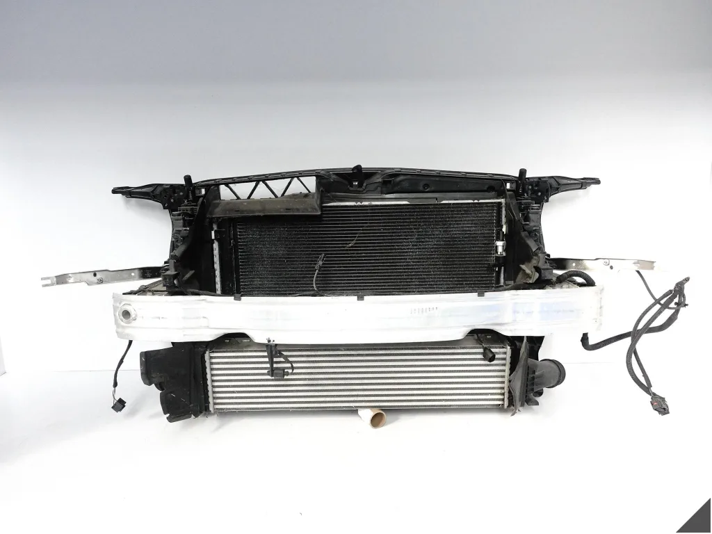 AUDI A7 4G8 A6 4G0 C7 10-18 WZMOCNIENIE PAS CHŁODNICE WENTYLATOR 3.0 TDI