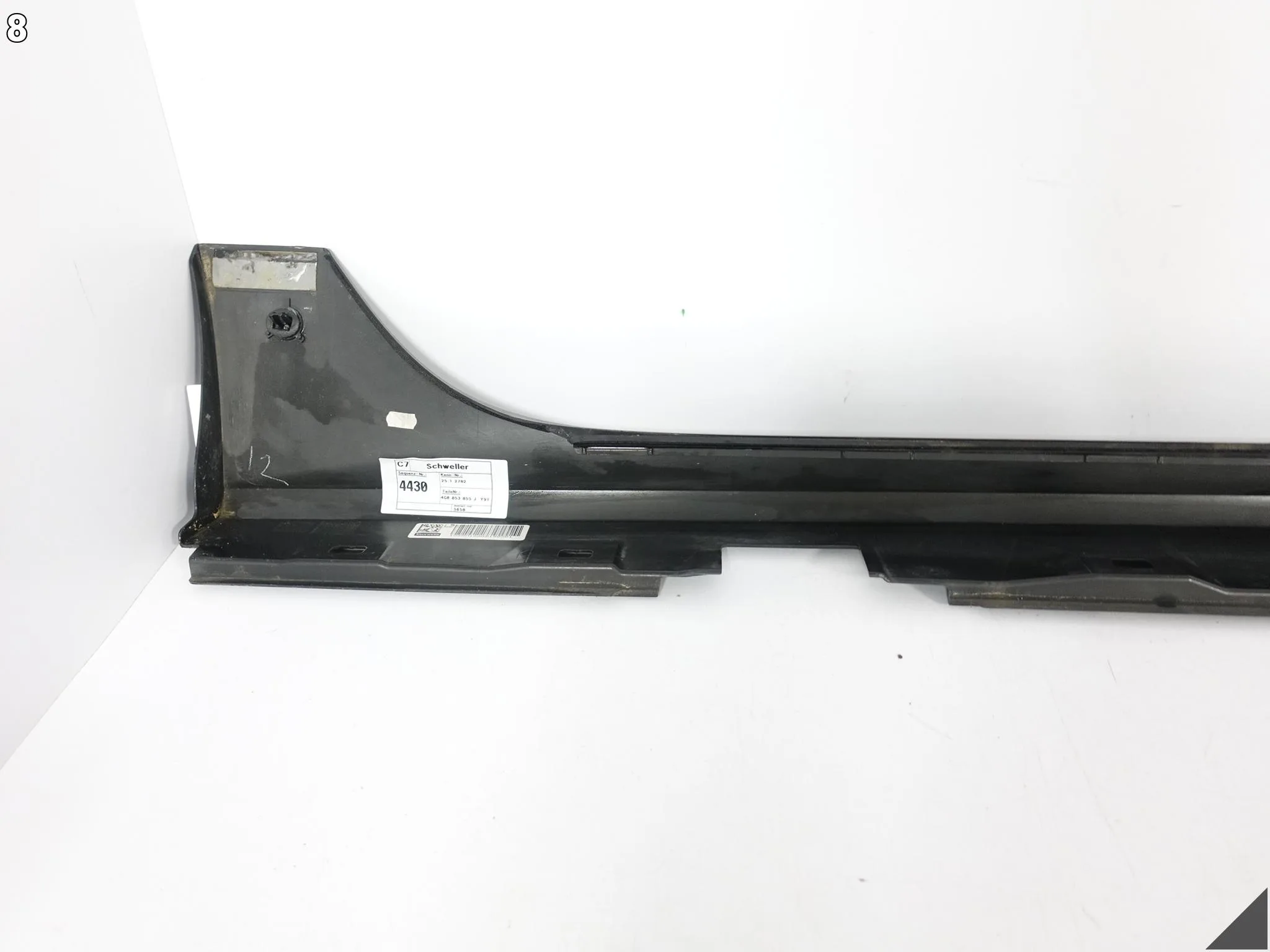 AUDI A7 4G8 C7 LIFT 14-18 BASIS ZWYKŁY PRÓG LISTWA PROGOWA LEWA KOLOR 0E0E 78ad2ee4be54c1f60886f66609b53663