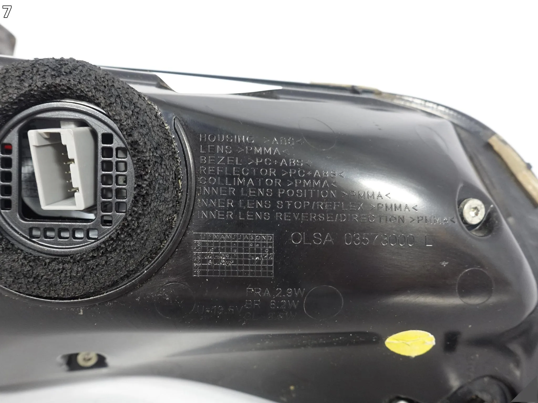 AUDI A7 S7 RS7 4G8 C7 LIFT 14-18 MATRIX LAMPA LED W BŁOTNIK LEWA TYŁ EU AUDI A7 S7 RS7 4G8 C7 LIFT 14-18 MATRIX LAMPA LED W BŁOTNIK LEWA TYŁ EU - obrazek 8