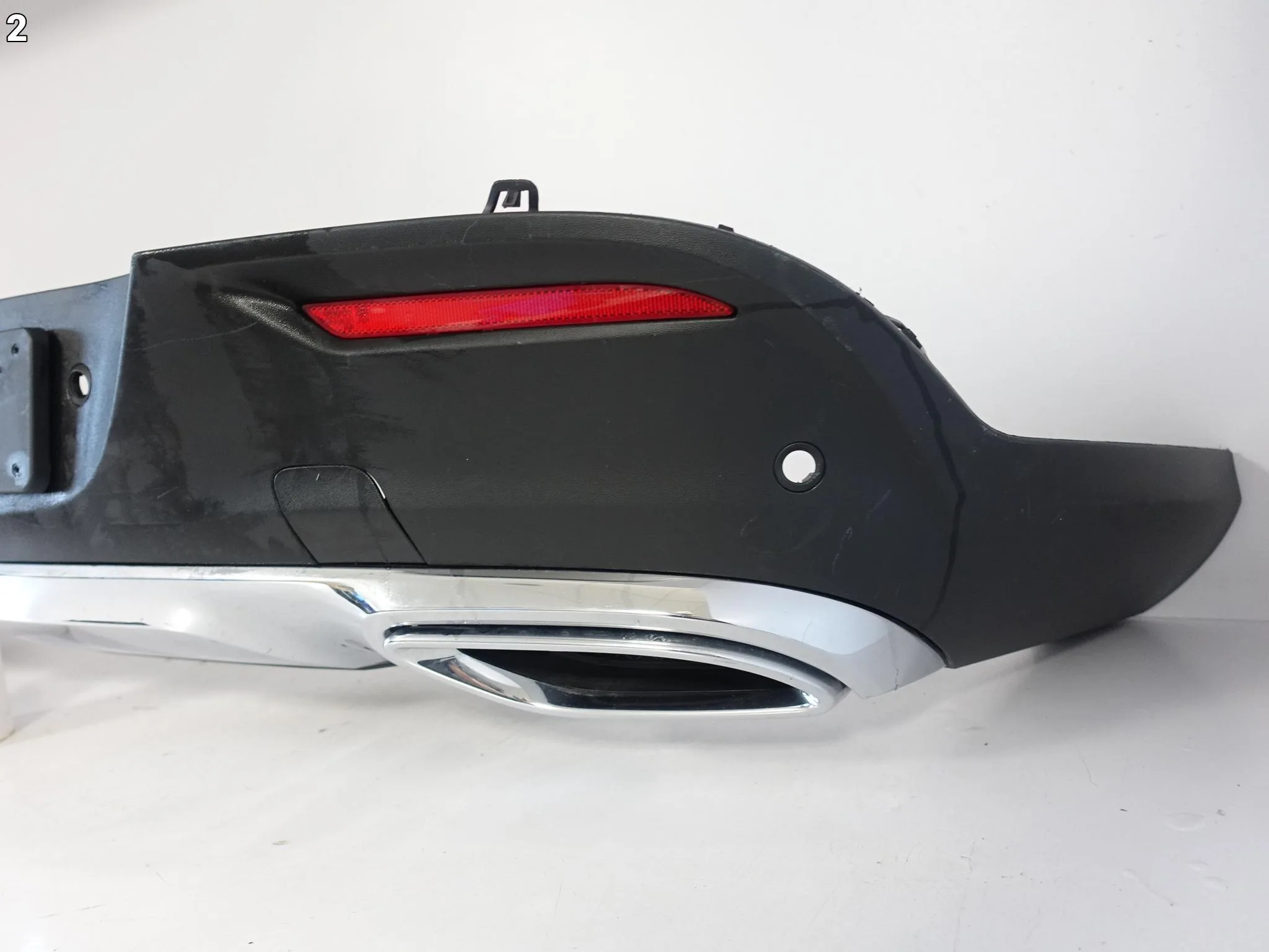 MERCEDES GLE C292 COUPE AMG 15-19 ZDERZAK SPOILER CHROM TYŁ KOMPLETNY 836f775ff5ca18f330bd71569a02080c