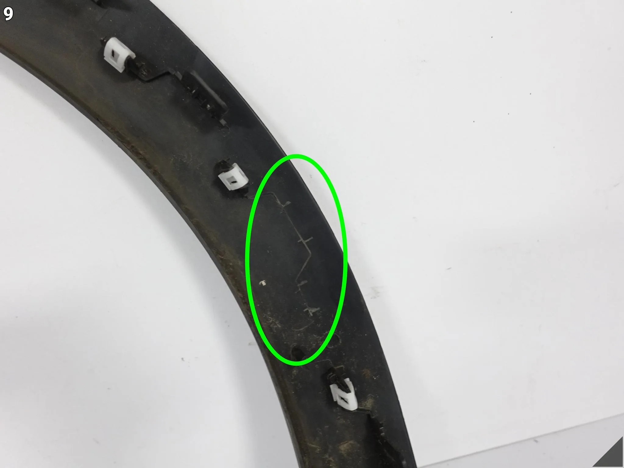 CITROEN C4 III 3 20-24 LISTWA NAKŁADKA OSŁONA BŁOTNIKA TYŁ PRAWY 9831344780 CITROEN C4 III 3 20-24 LISTWA NAKŁADKA OSŁONA BŁOTNIKA TYŁ PRAWY 9831344780 - obrazek 10