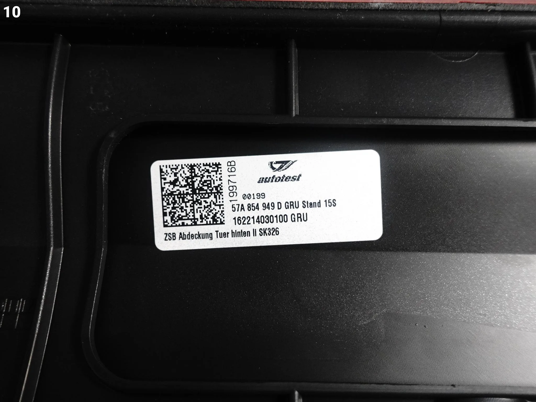 SKODA KAROQ 57A LIFT 22- DOLNA LISTWA OSŁONA NAKŁADKA NA DRZWI TYŁ LEWA ORG SKODA KAROQ 57A LIFT 22- DOLNA LISTWA OSŁONA NAKŁADKA NA DRZWI TYŁ LEWA ORG - obrazek 11